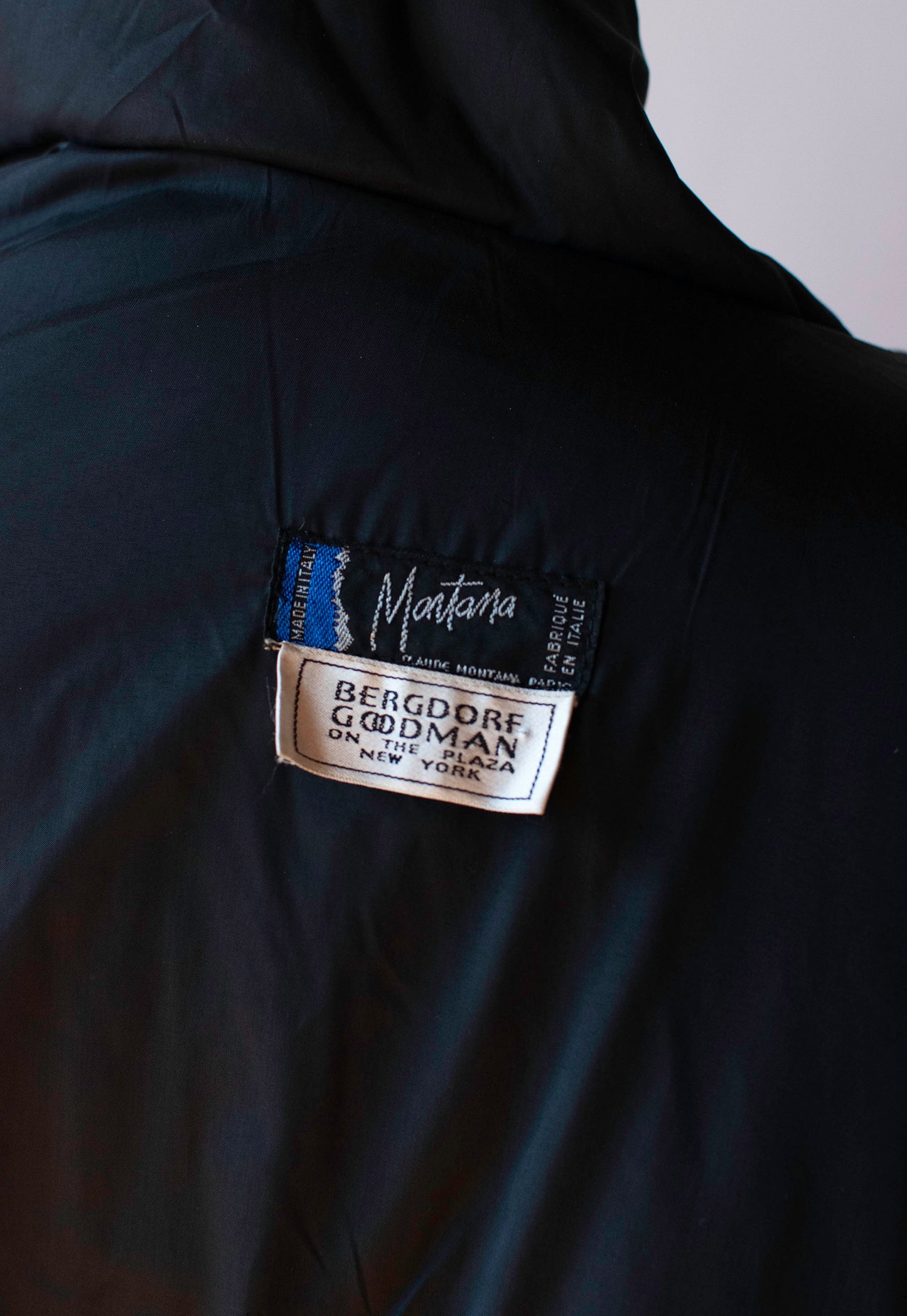 A-line Down Coat | Claude Montana