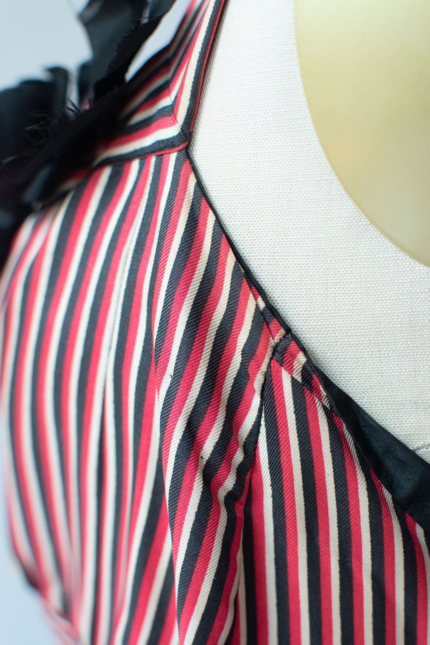 1930s Striped Sundress