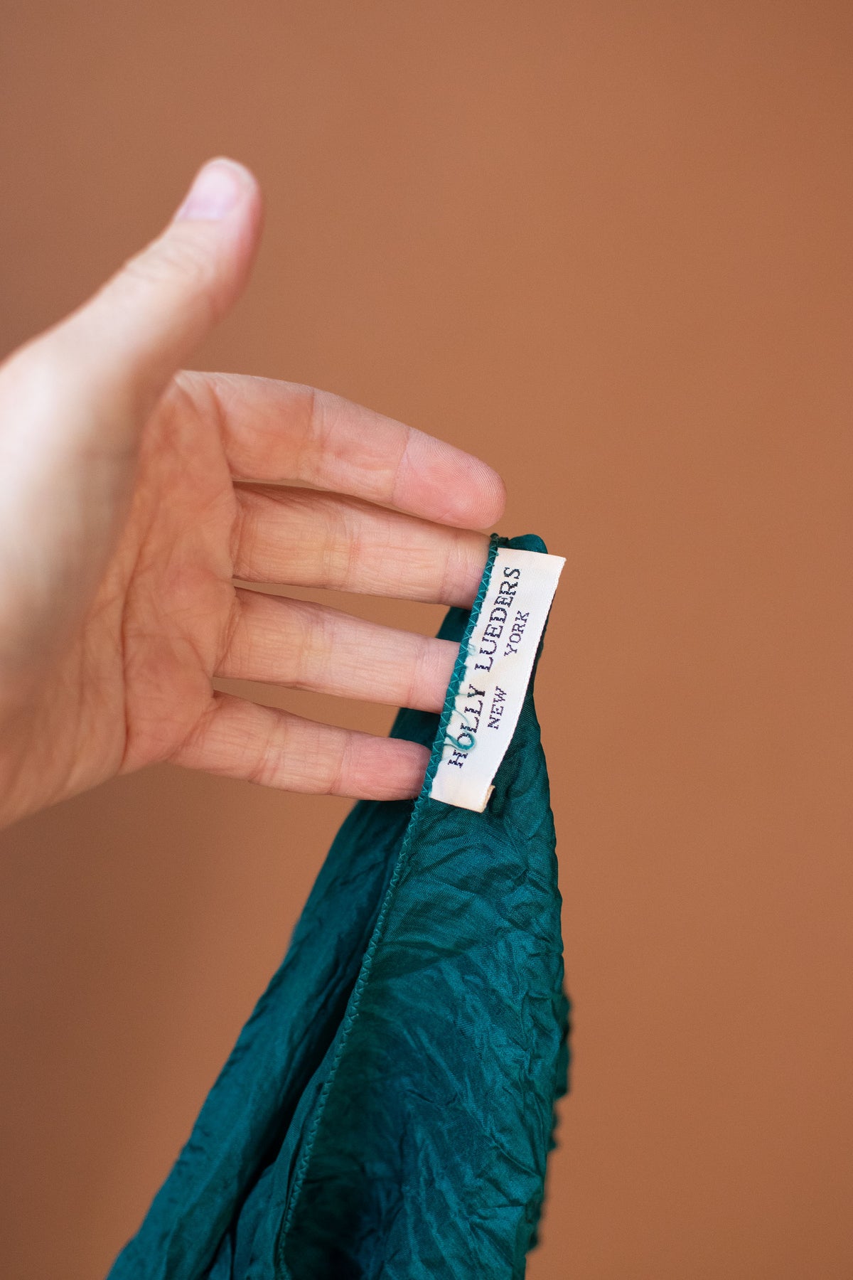 Crinkle Silk Tunic | Holly Lueders