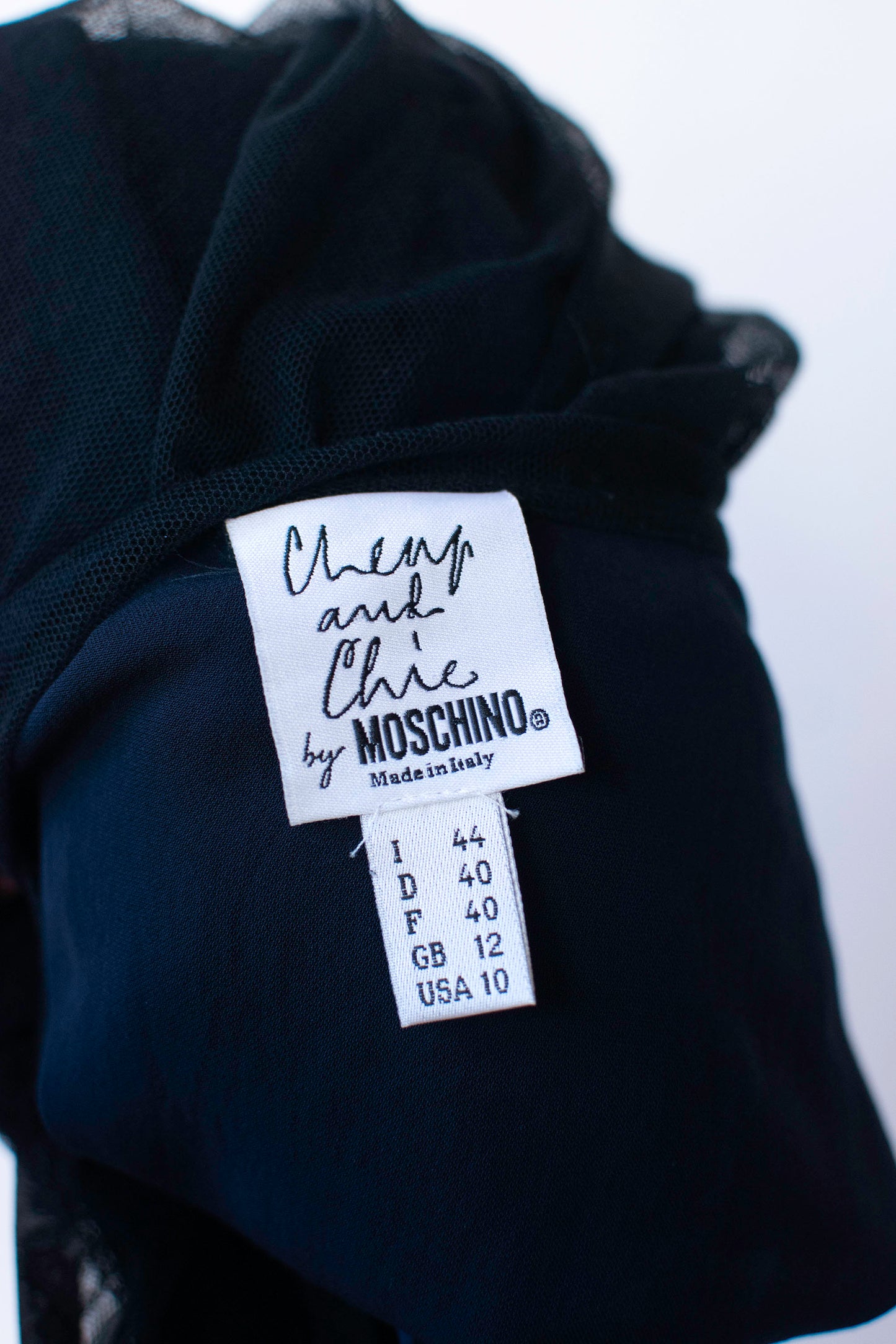 Blue Rose Dress | Moschino Cheap & Chic