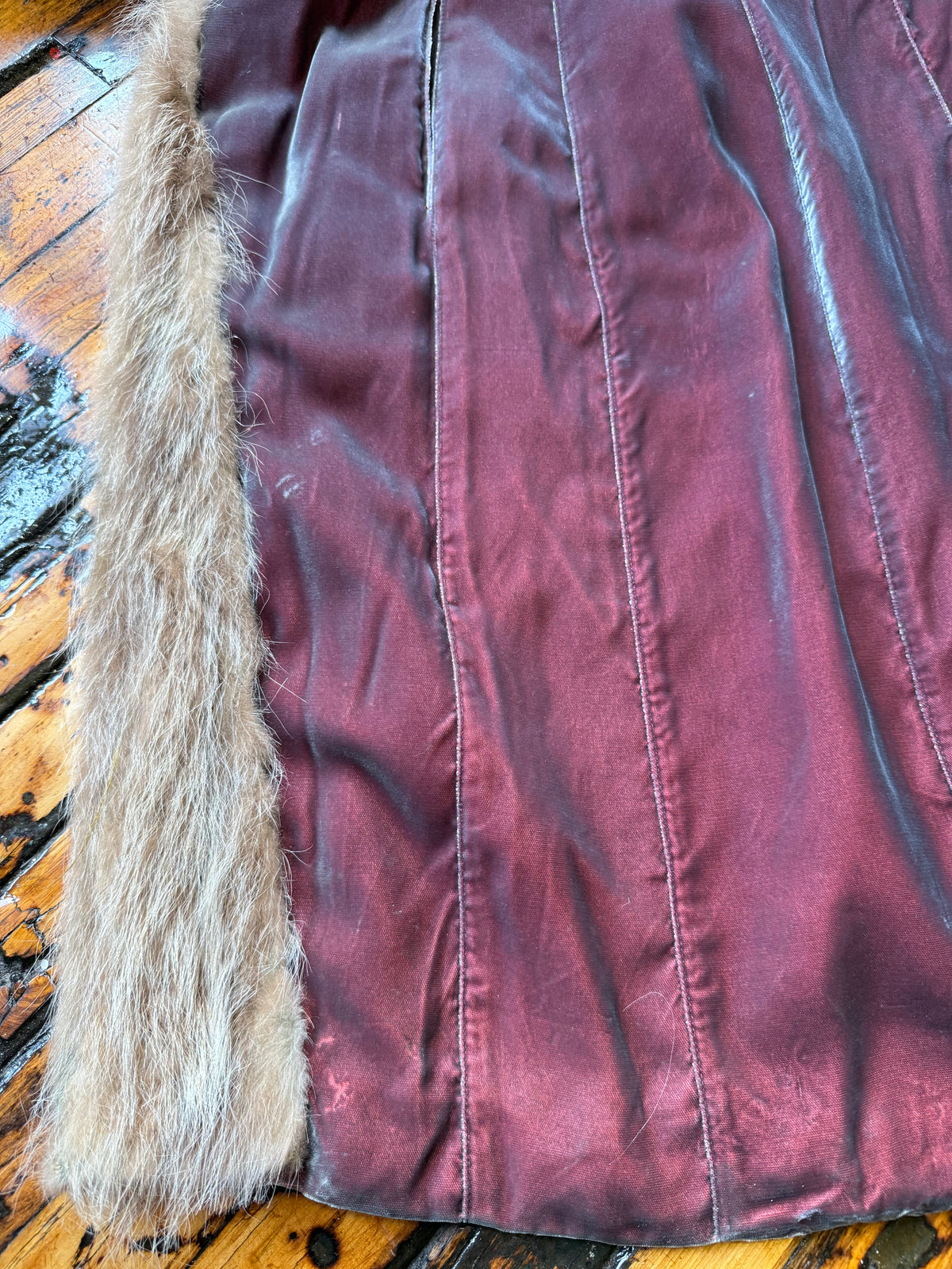 Velvet Coat w/ Fur Trim | Voyage Invest in the Original