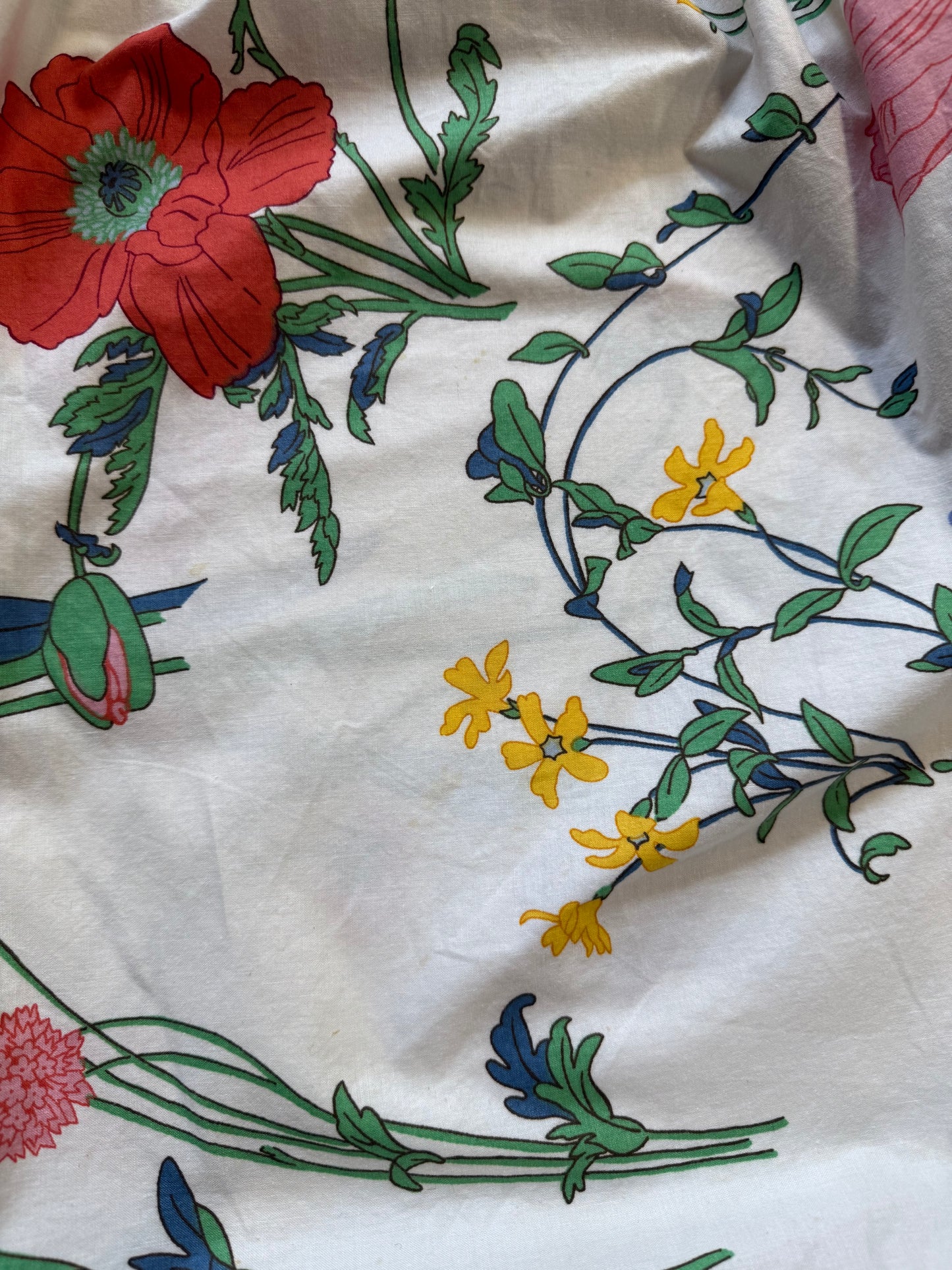 1980s Floral Print Dress | Jan + Christina Barboglio