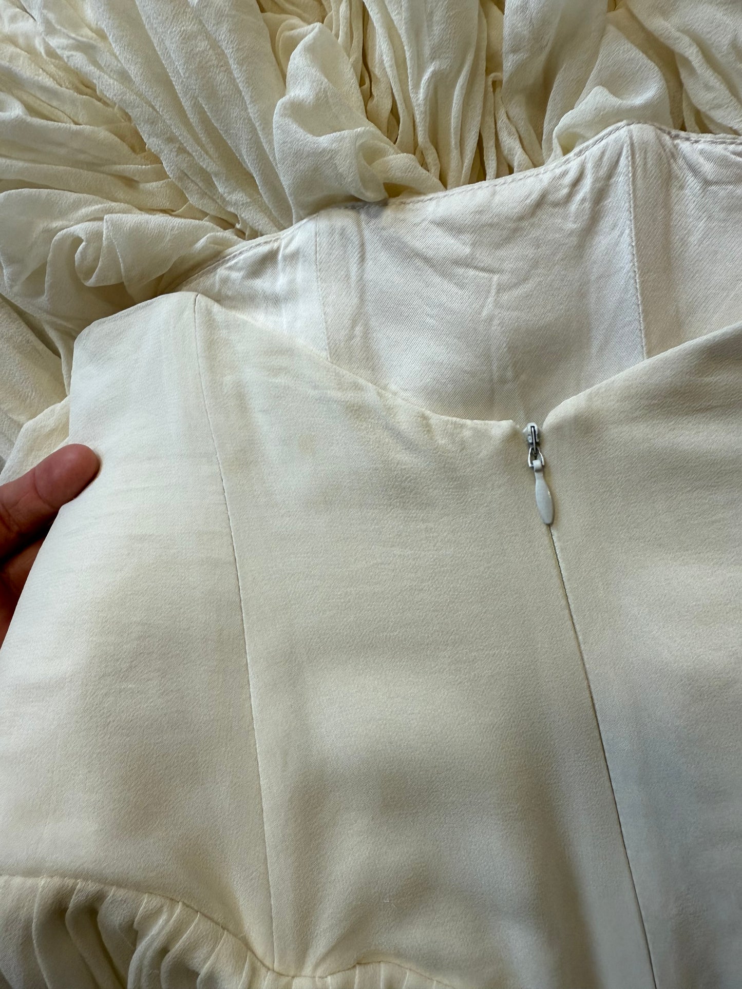 Draped Chiffon Skirt | Norma Kamali