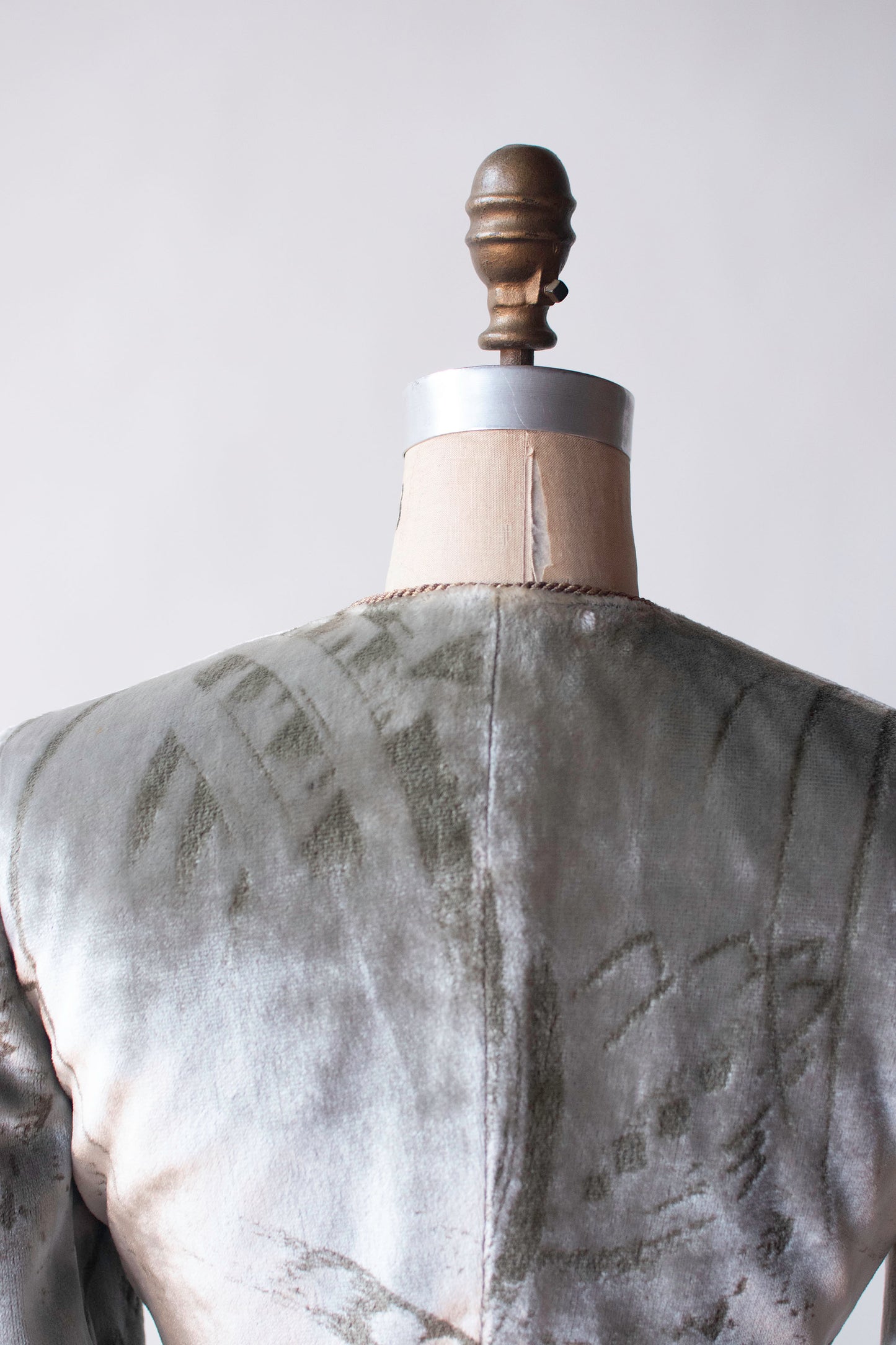 Stenciled Velvet Jacket | Mary Mcfadden