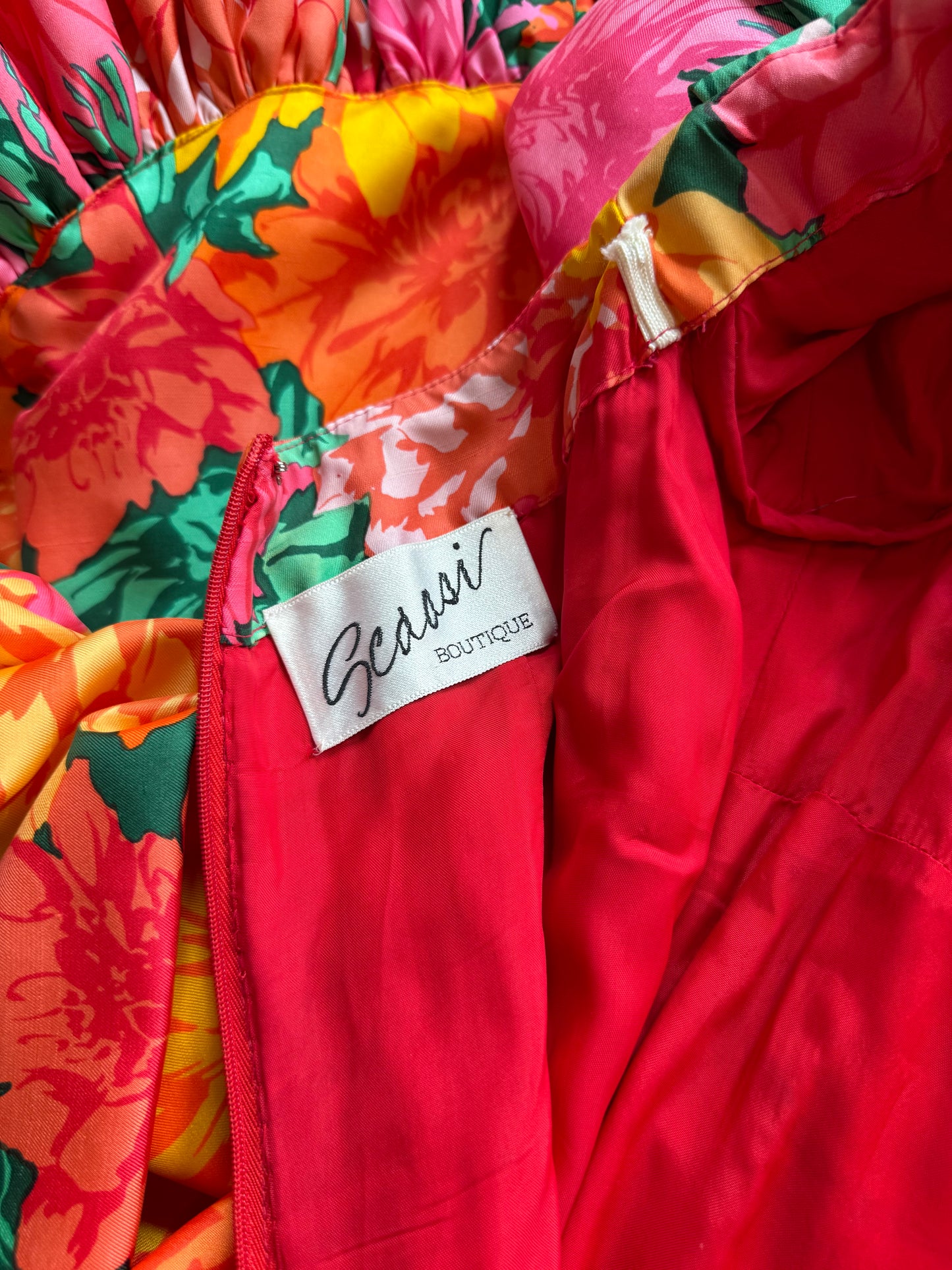 'Moonflower Dahlia' Dress | Aronold Scaasi SS 1987