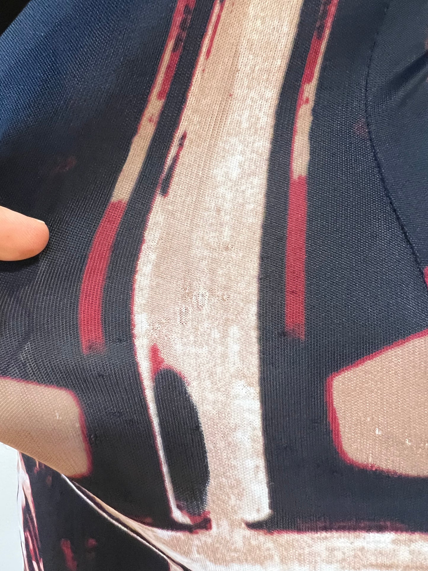 1990s Portrait Print Dress | Jean Paul Gaultier