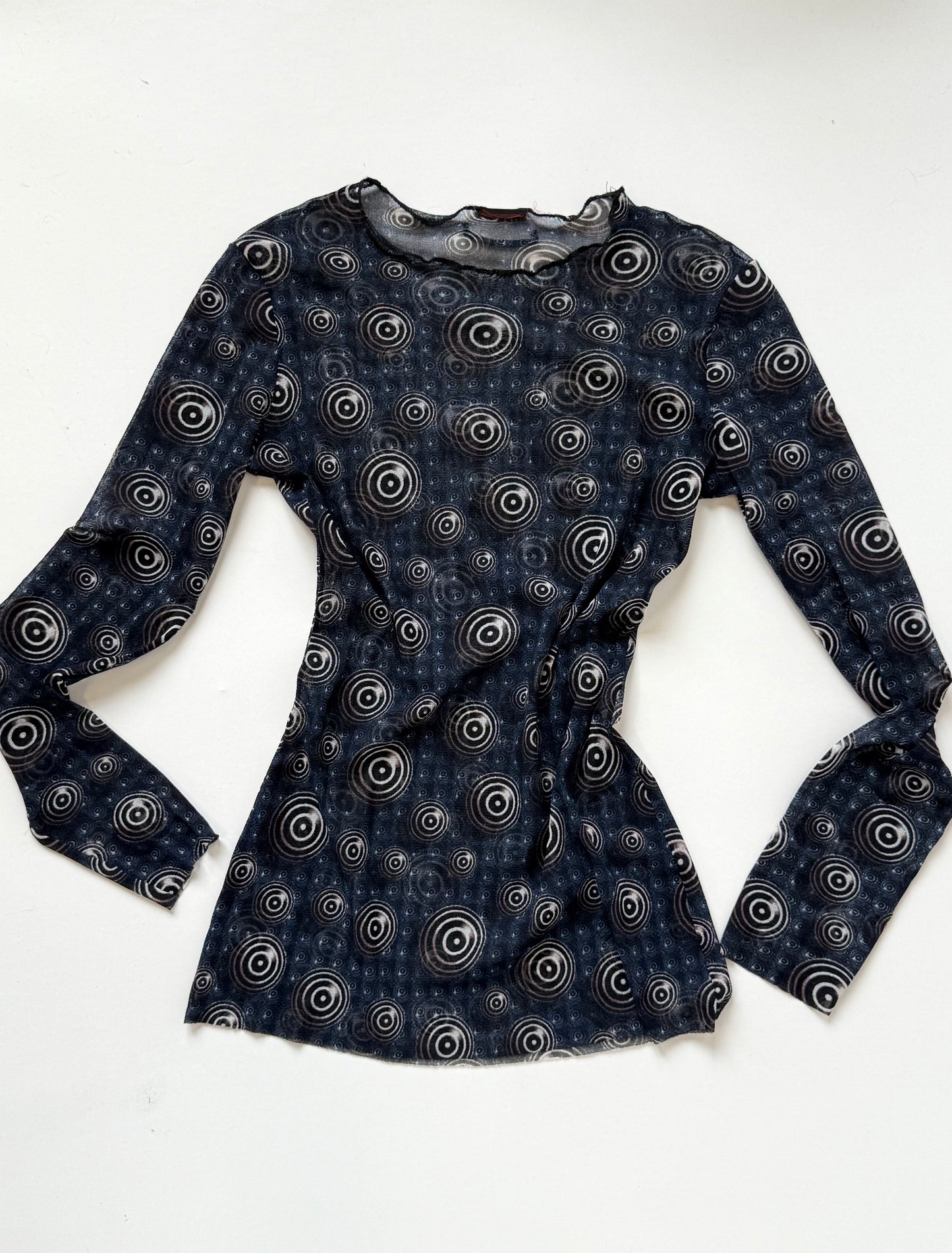 OP Art Mesh Shirt | Jean Paul Gaultier AW 1996