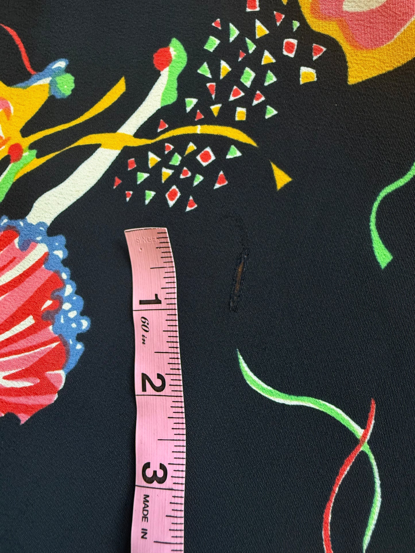 1970s Harlequin Print Dress | Miss Mouse