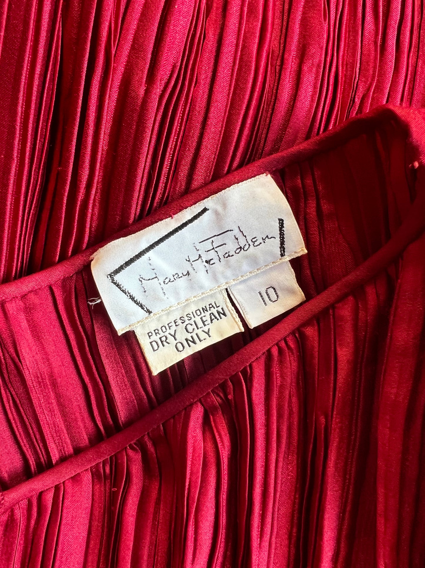 1980s Plisse Dress | Mary McFadden