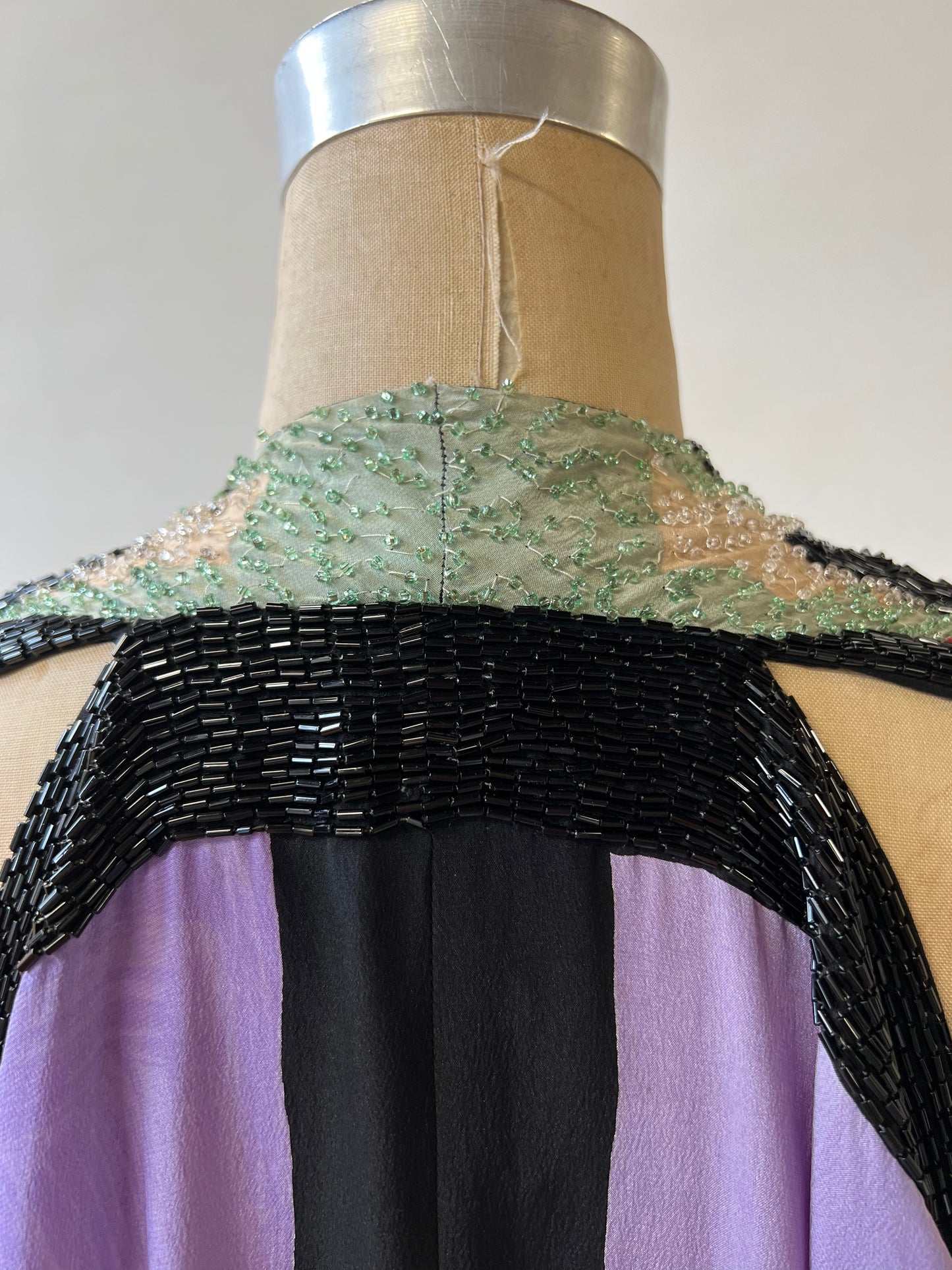 1980s Beaded Silk Caftan | Michaele Vollbracht
