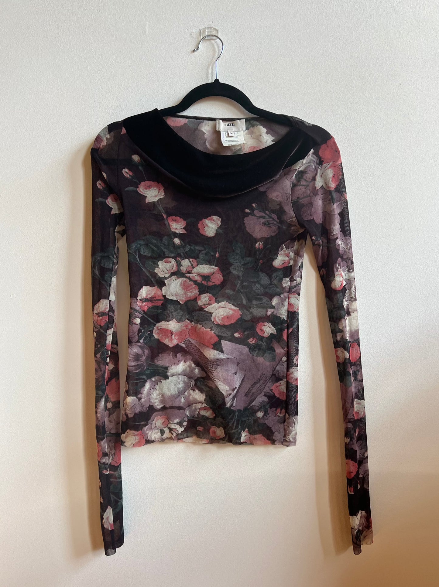 Floral Print Top | Fuzzi
