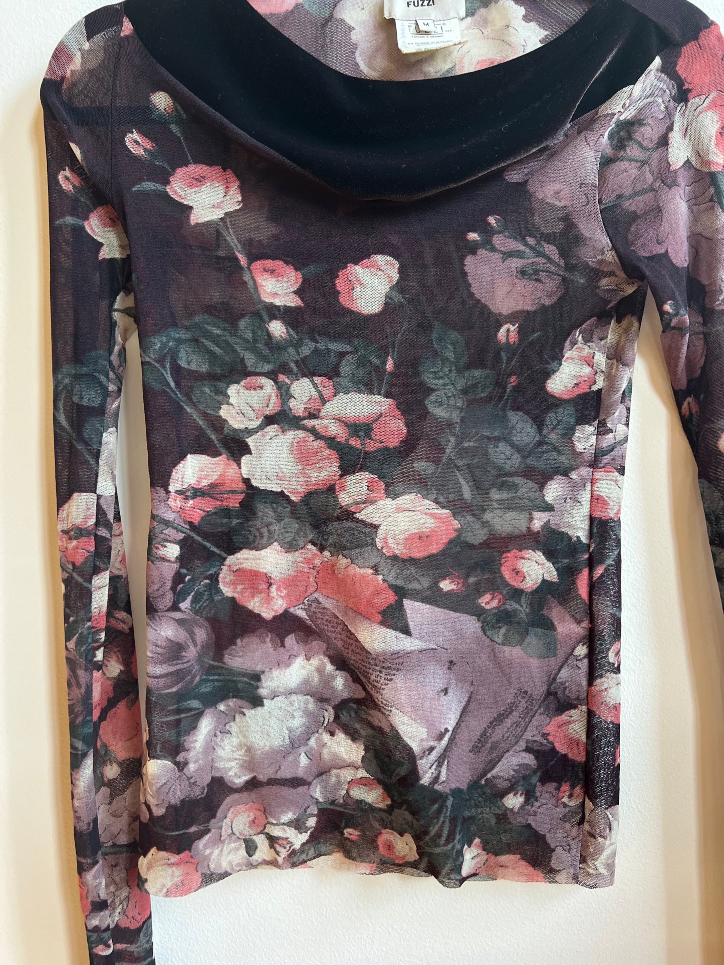 Floral Print Top | Fuzzi
