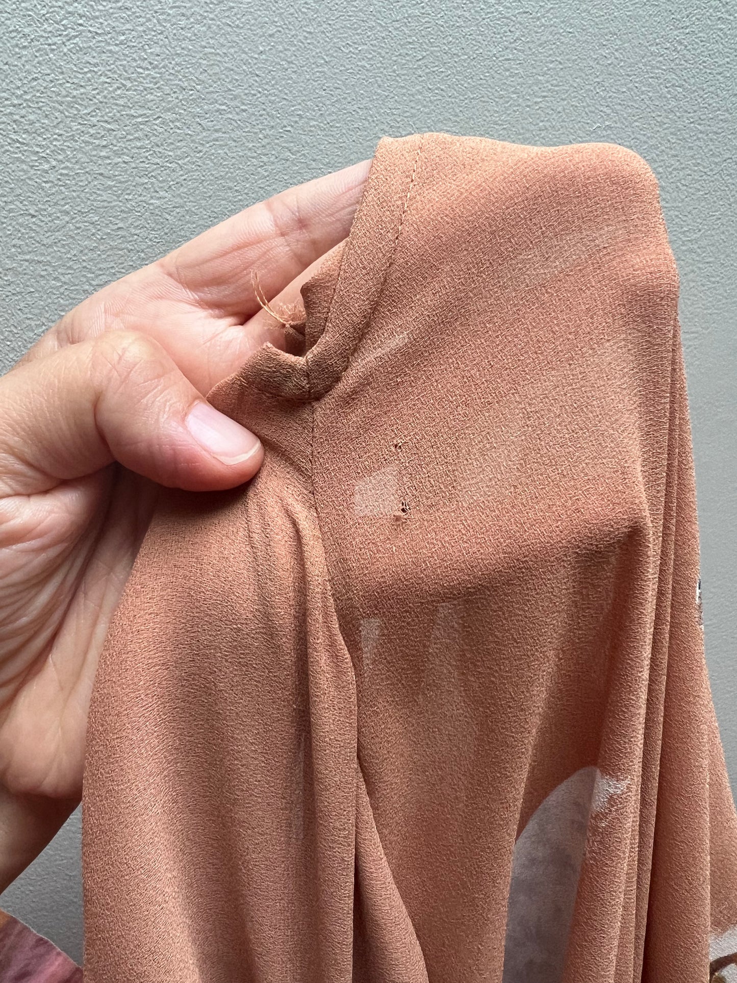 1970s Surrealist Print Dress | Nicole Miller P.J. Walsh