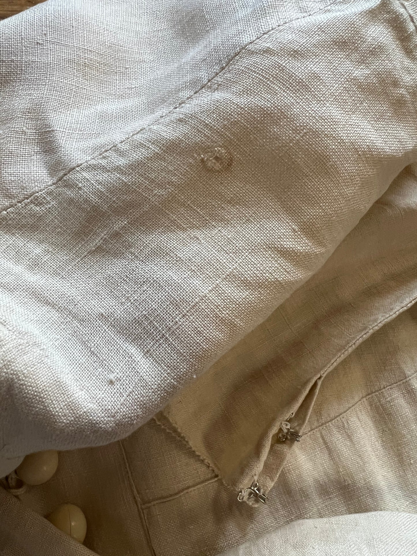 1920s Linen Dress