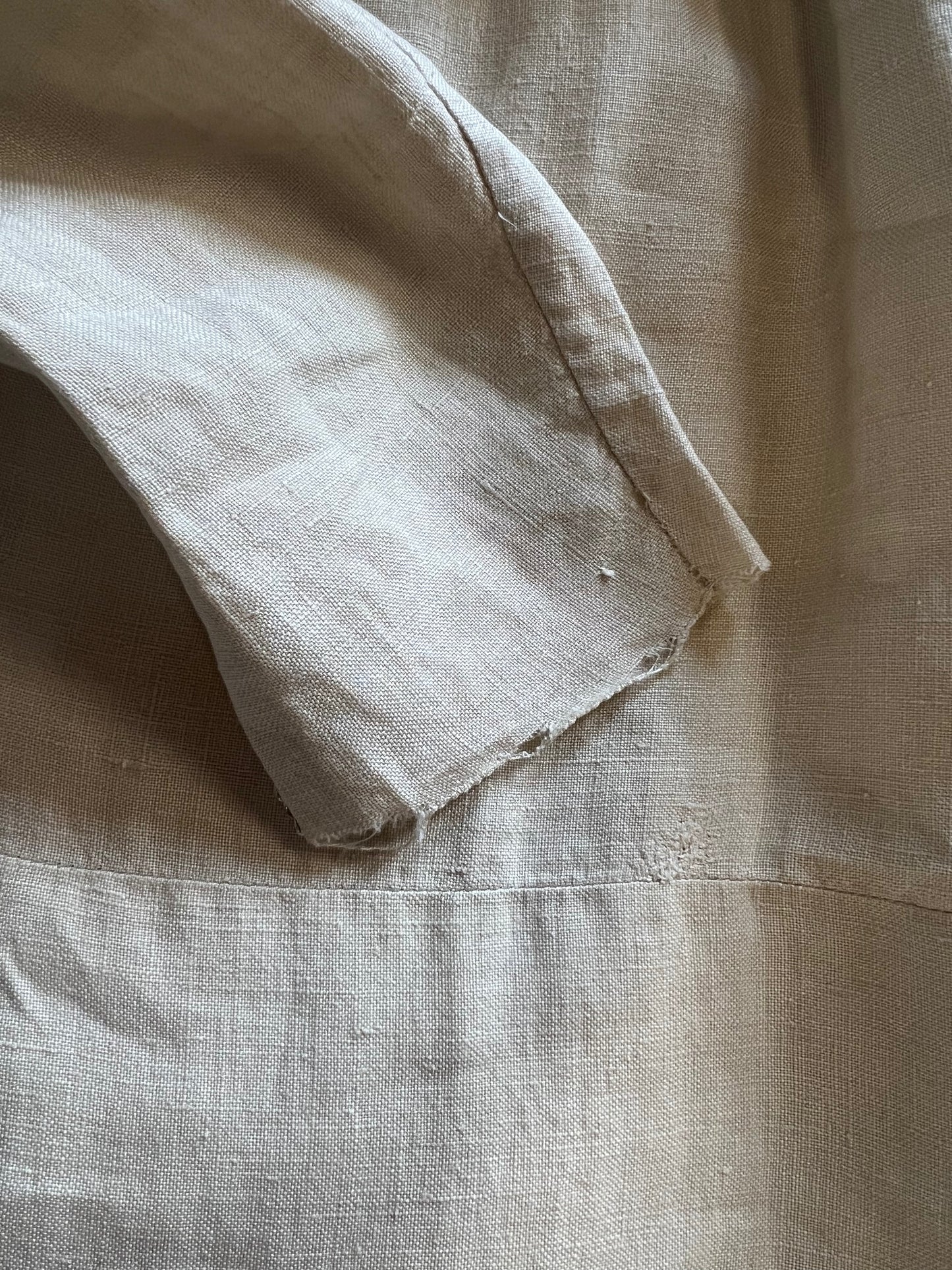 1920s Linen Dress