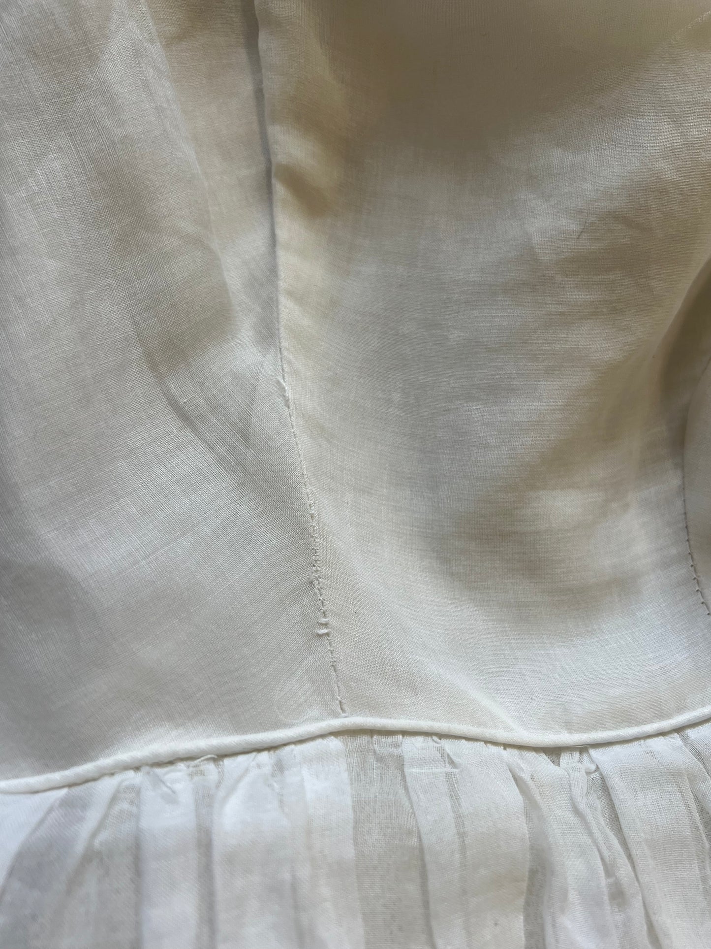 1950s Eyelet Wedding Dress