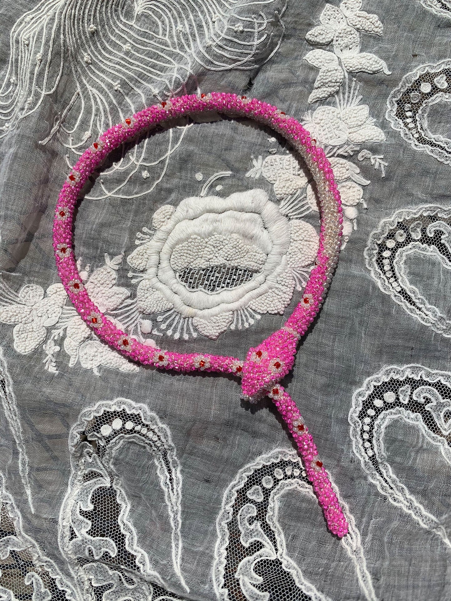 Custom Bead Crochet Snake | Regular Length