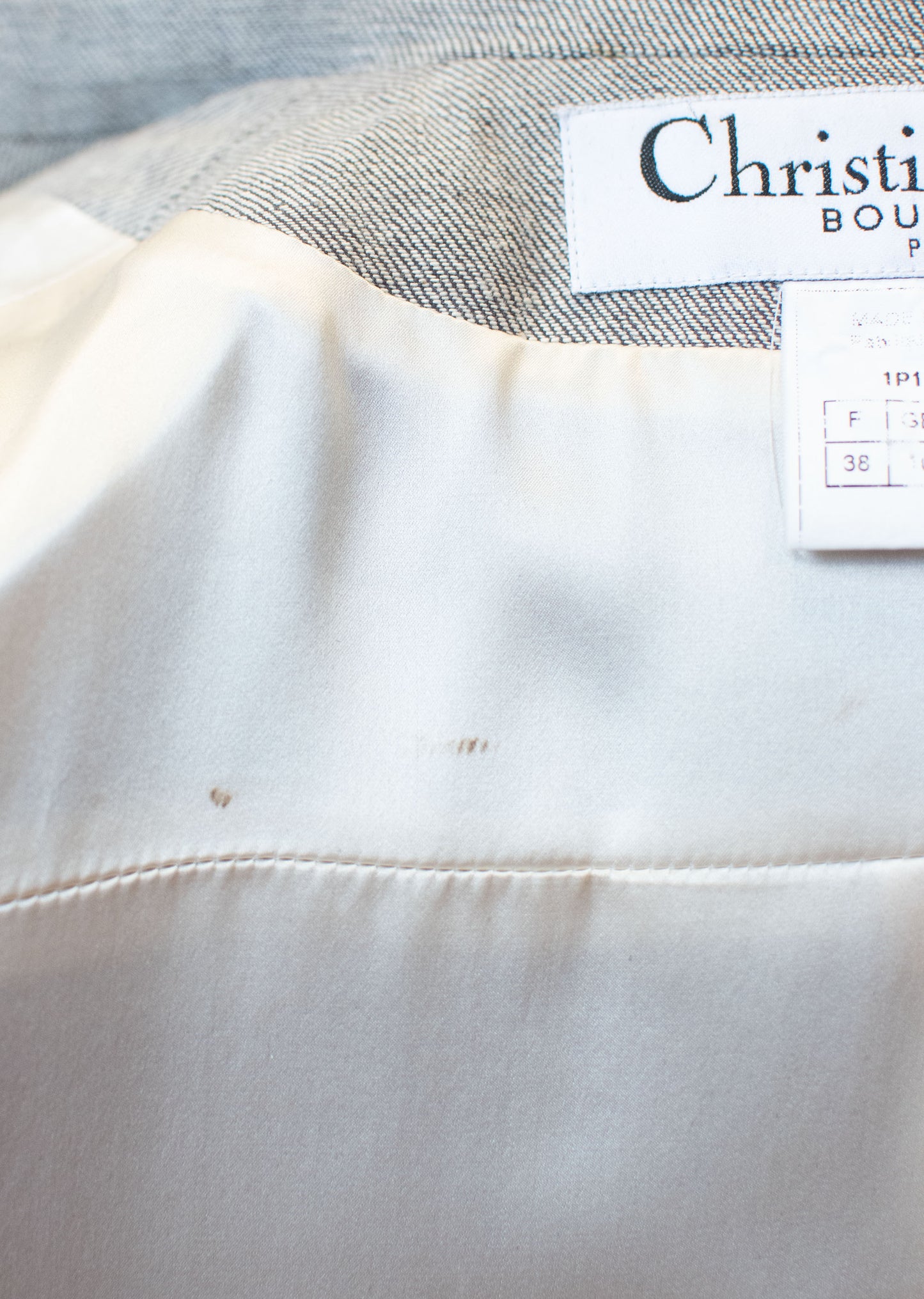 Gray Blazer | Christian Dior