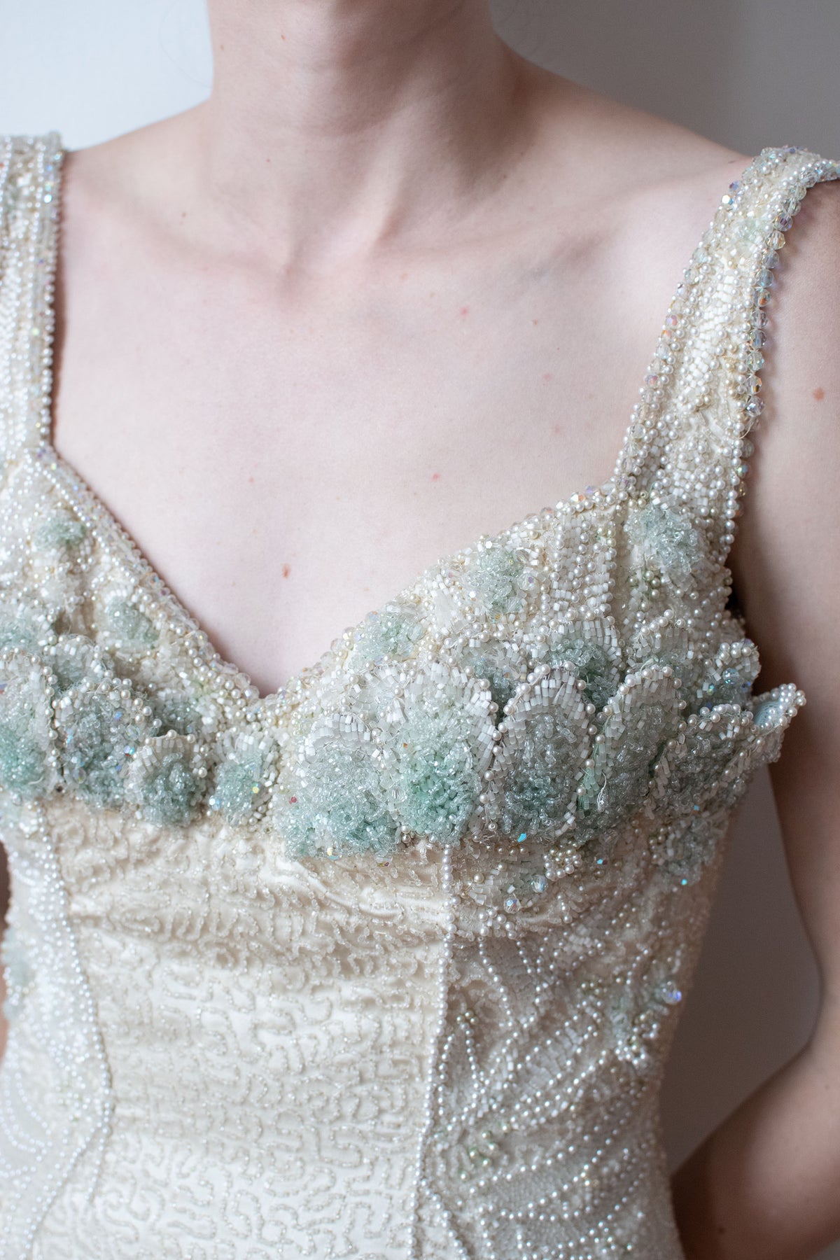 1960s Beaded Gown