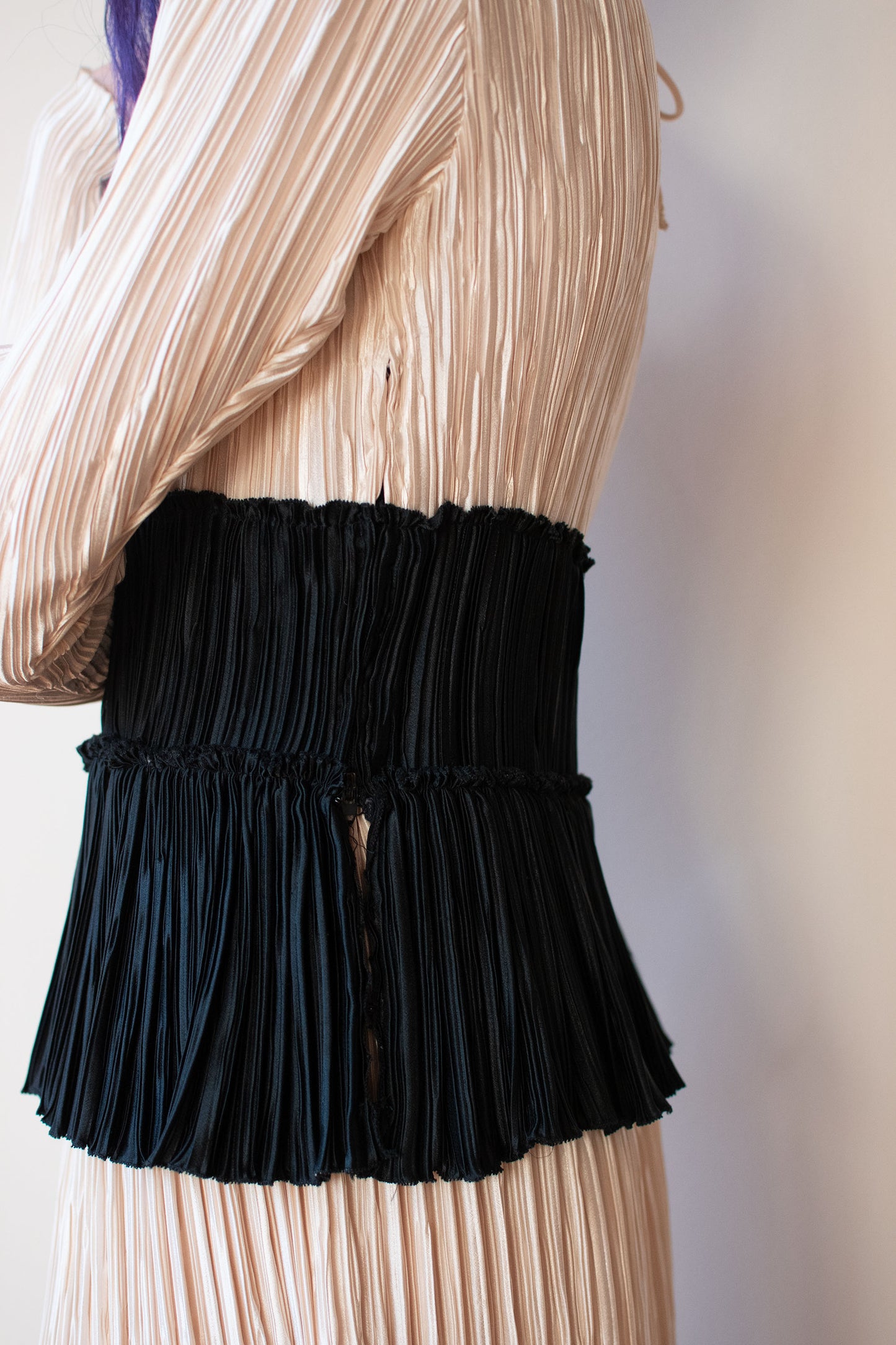 1980s Plisse Set | Mary Mcfadden