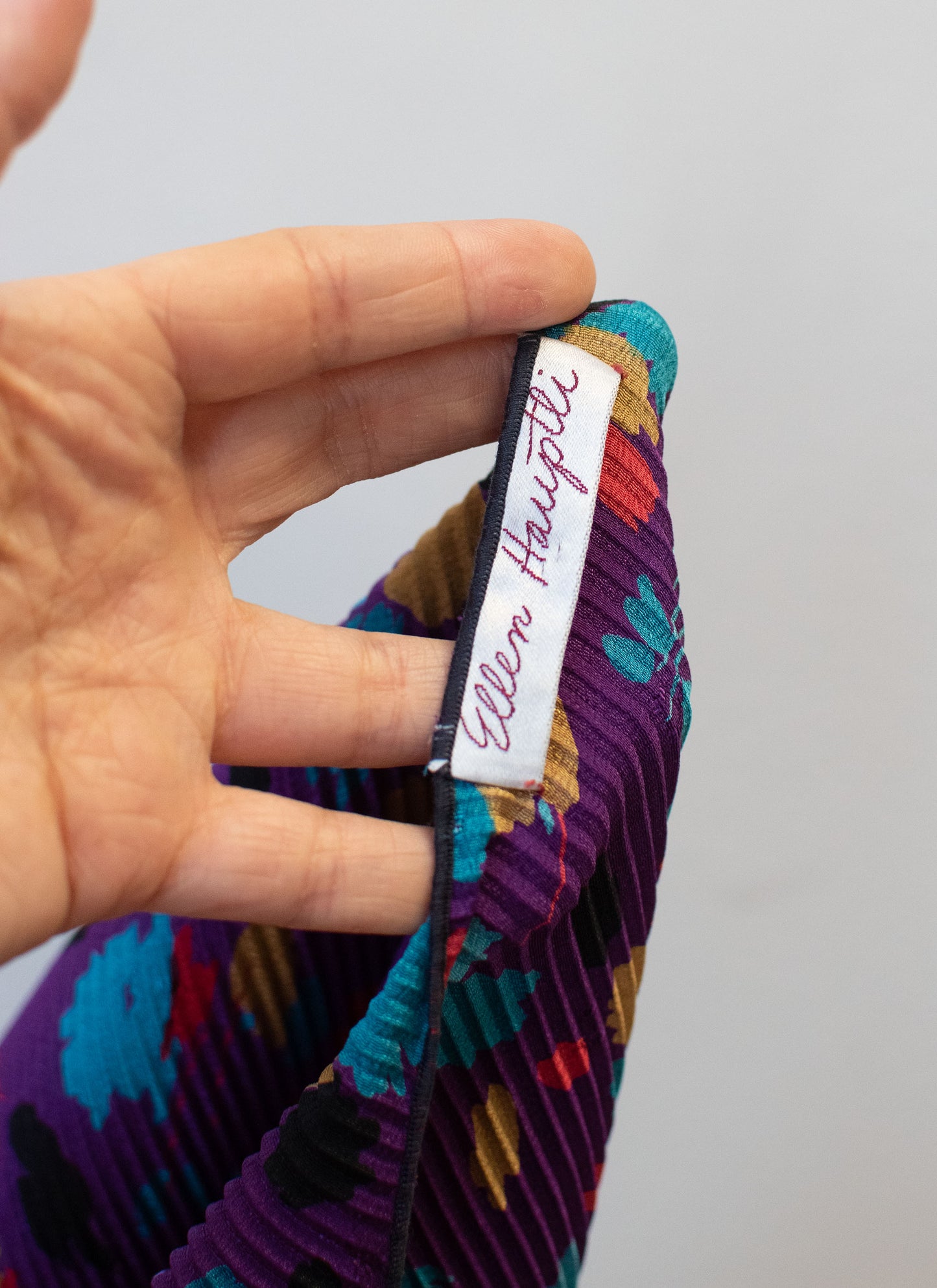 1980s Plisse Dress | Ellen Hauptli