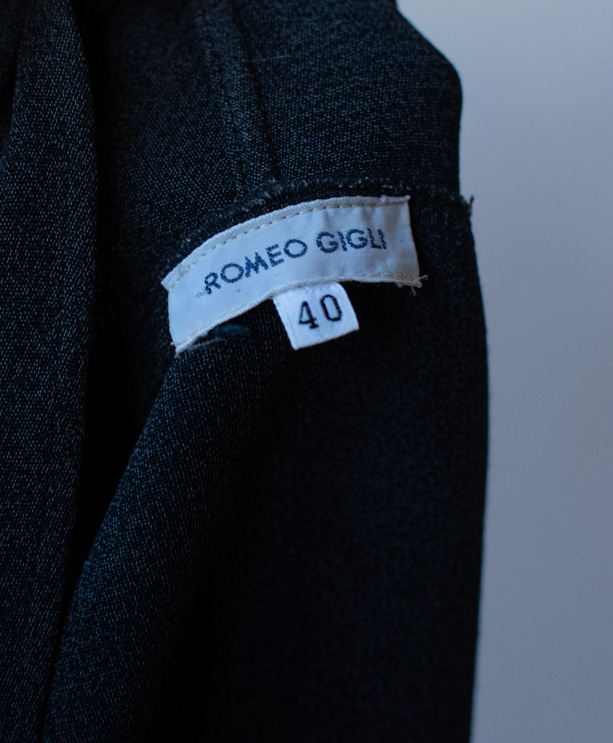 1980s Gray Dress | Romeo Gigli