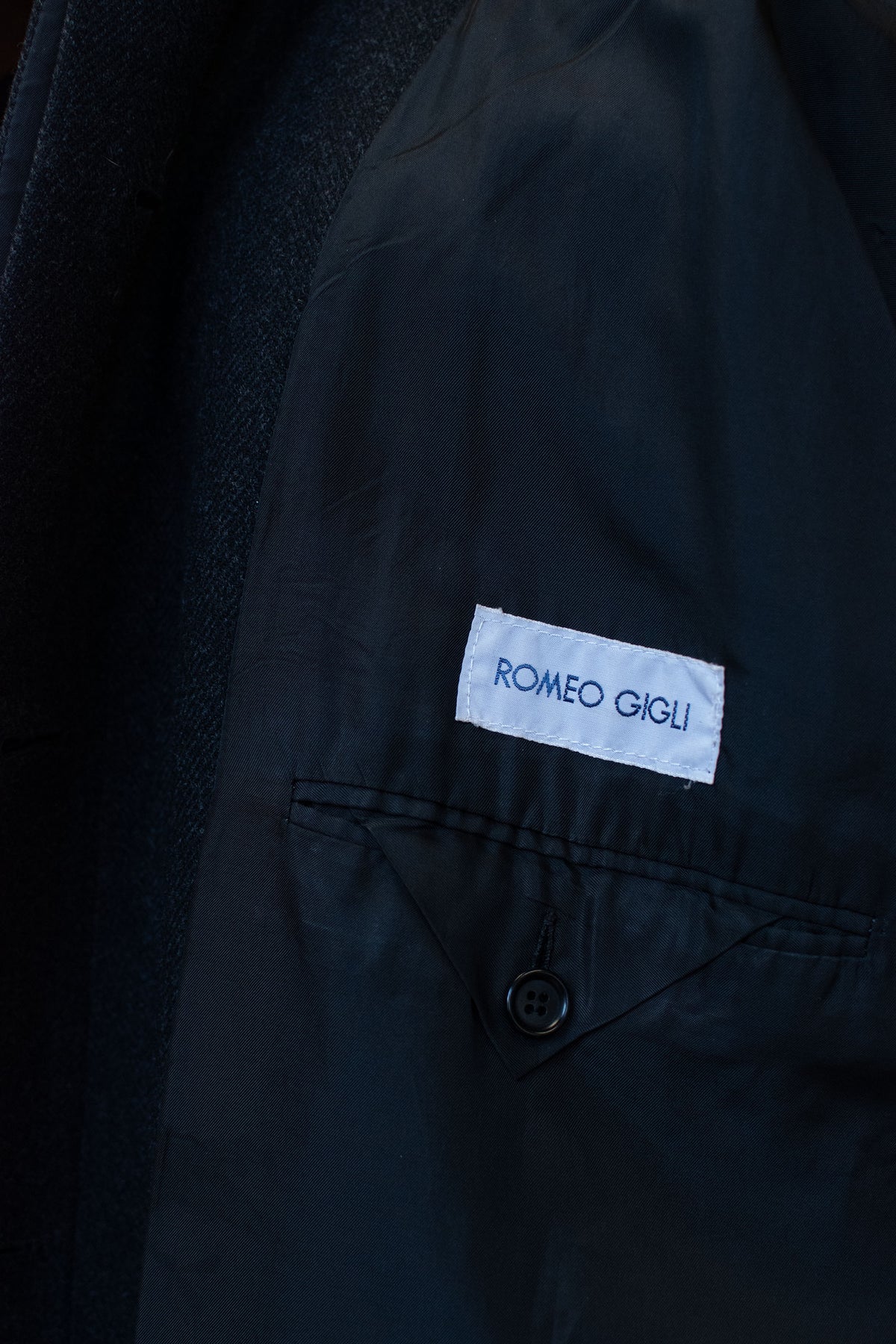 Romeo Gigli Petal Collar Coat | A Virtual Affair