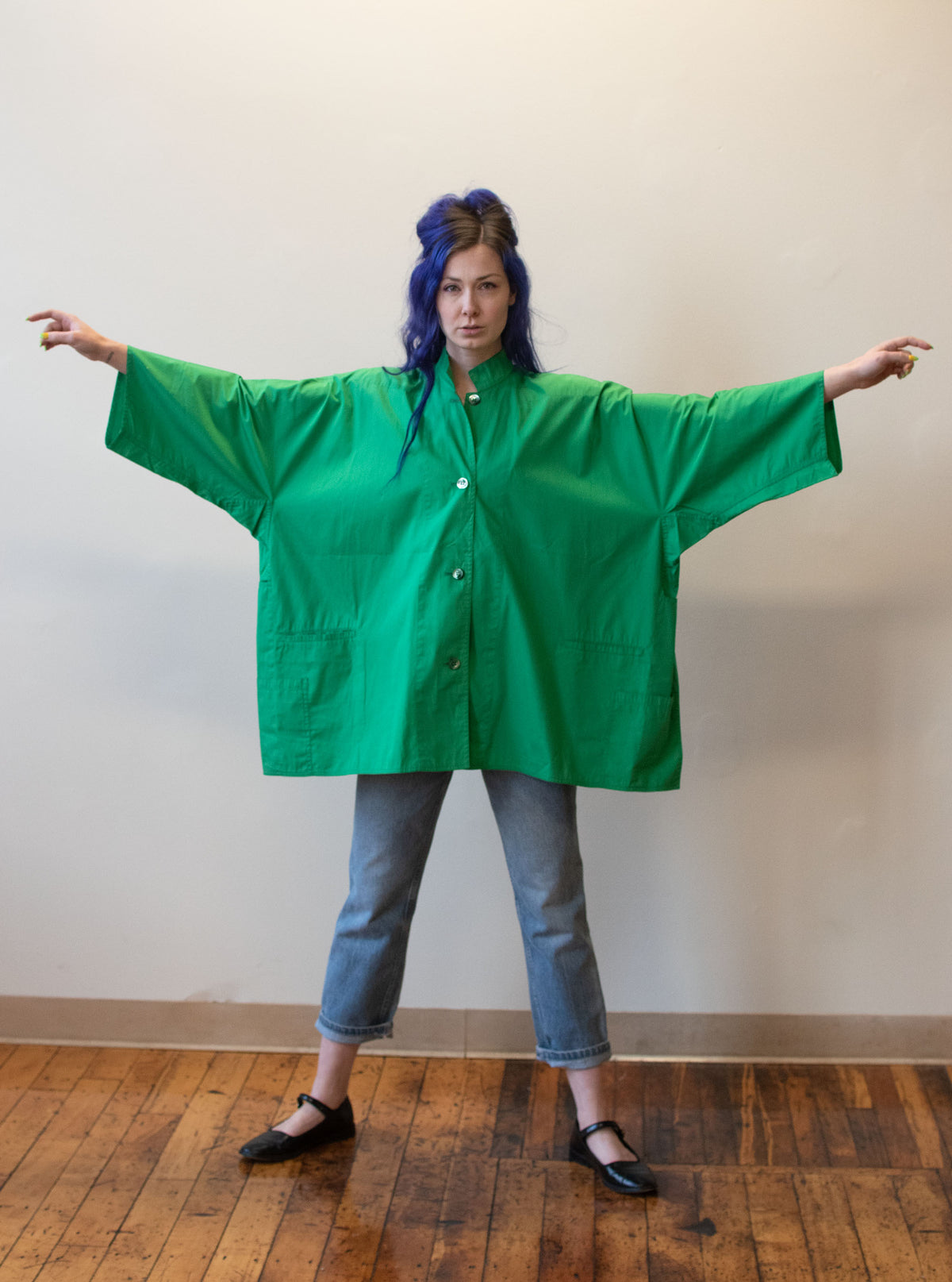 1980s Green Cotton Jacket | Weekend Max Mara