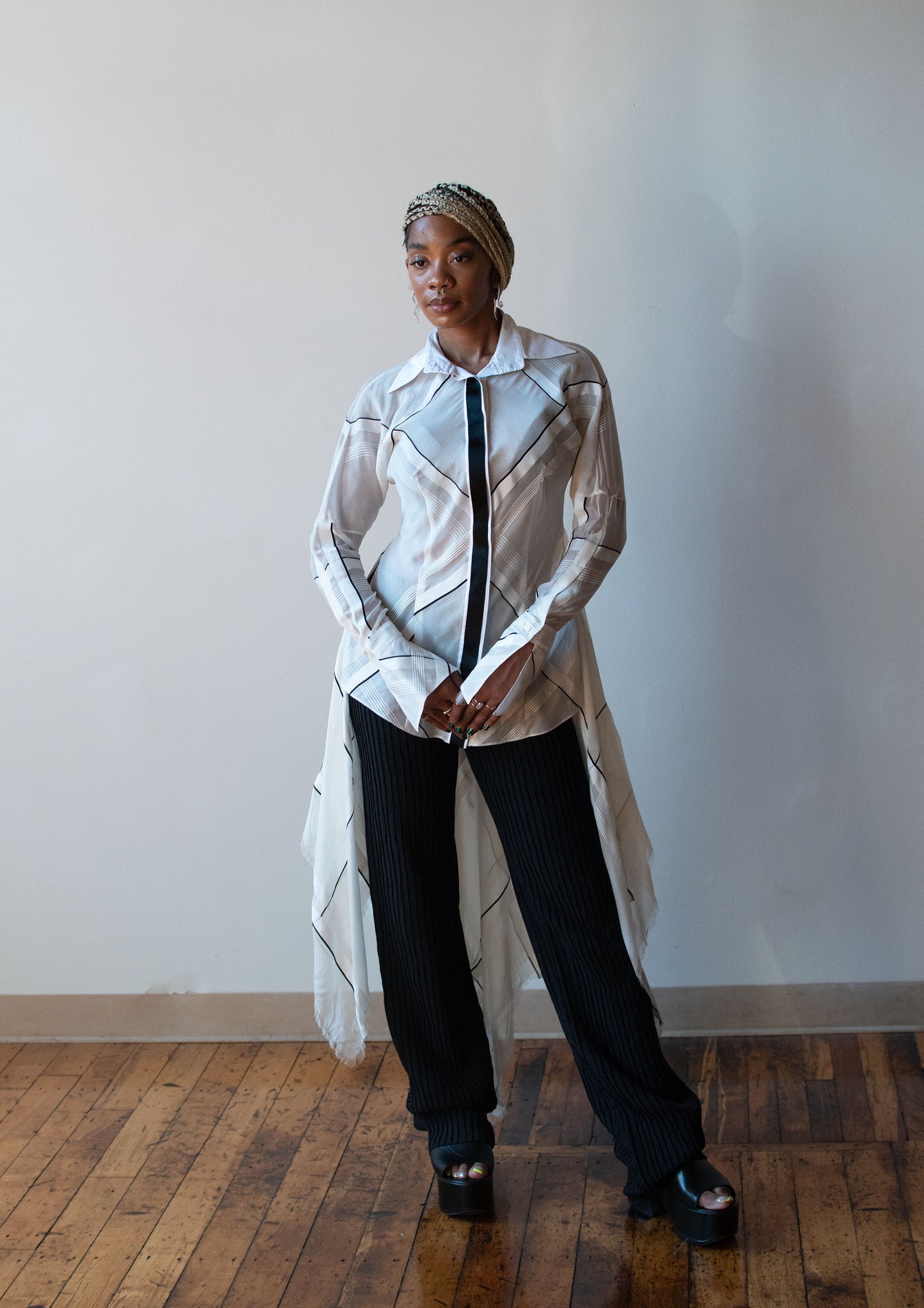 Trained Silk Shirt | Gianfranco Ferré