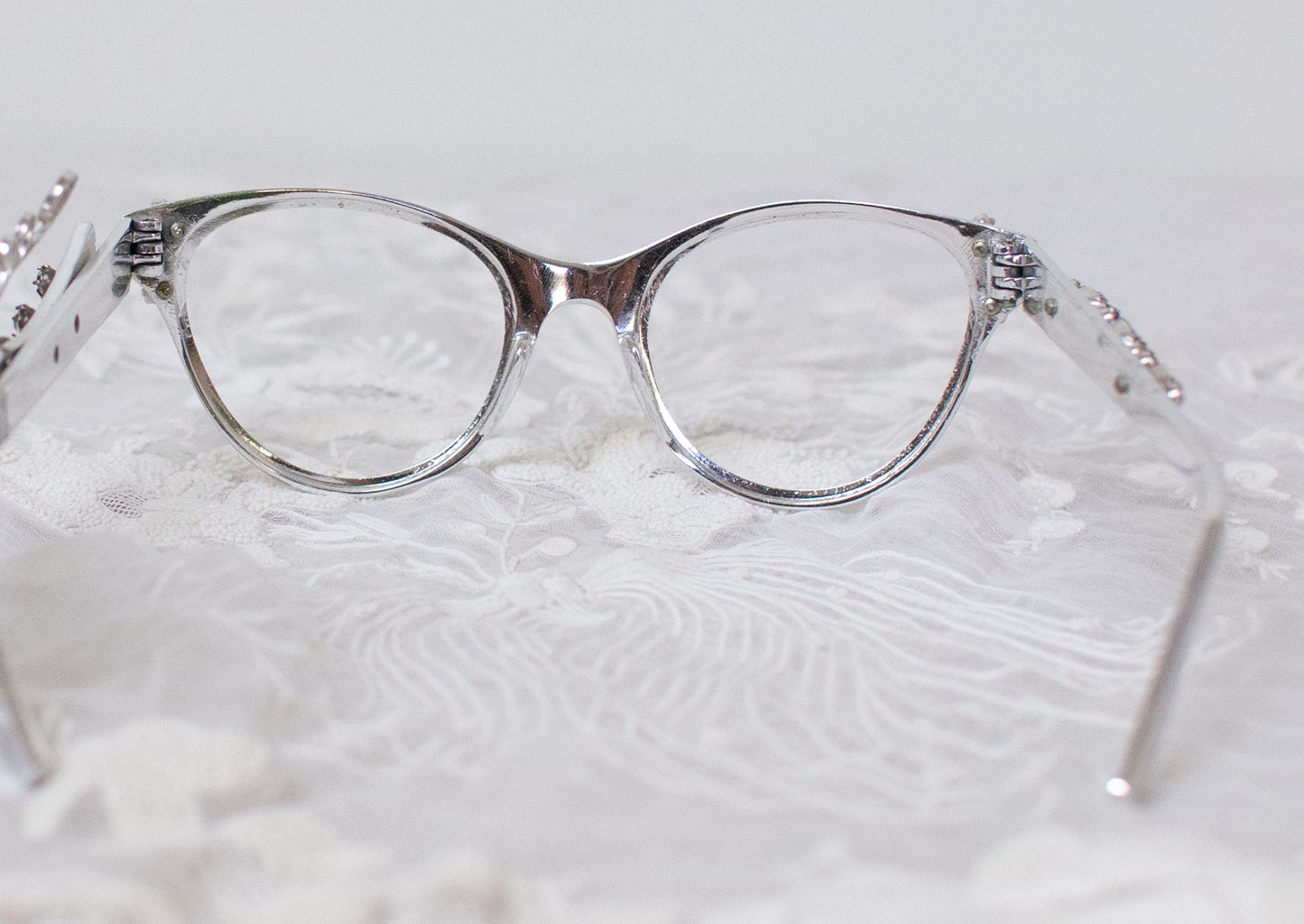 1950s Metal Tiara Style Eyeglasses
