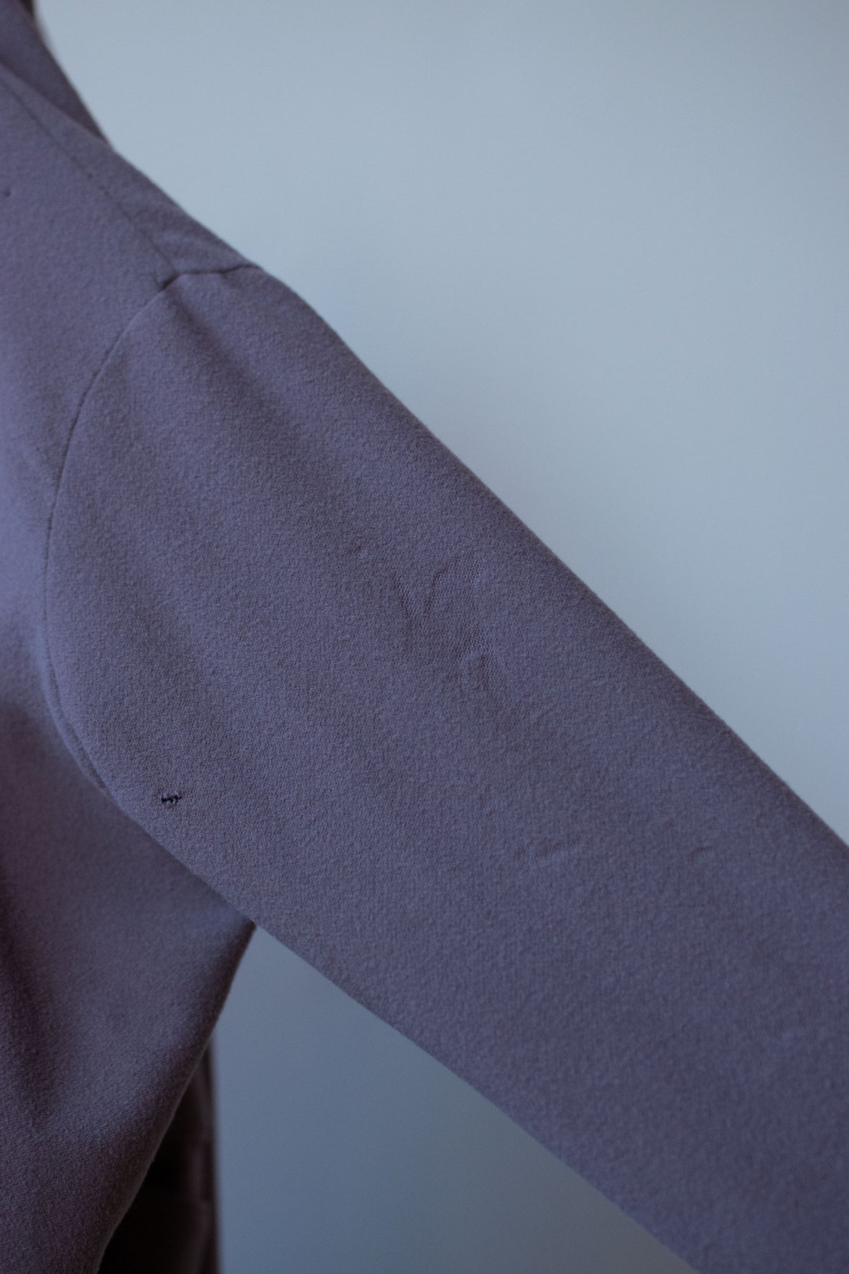 1980s Mauve Wool Coat | Romeo Gigli