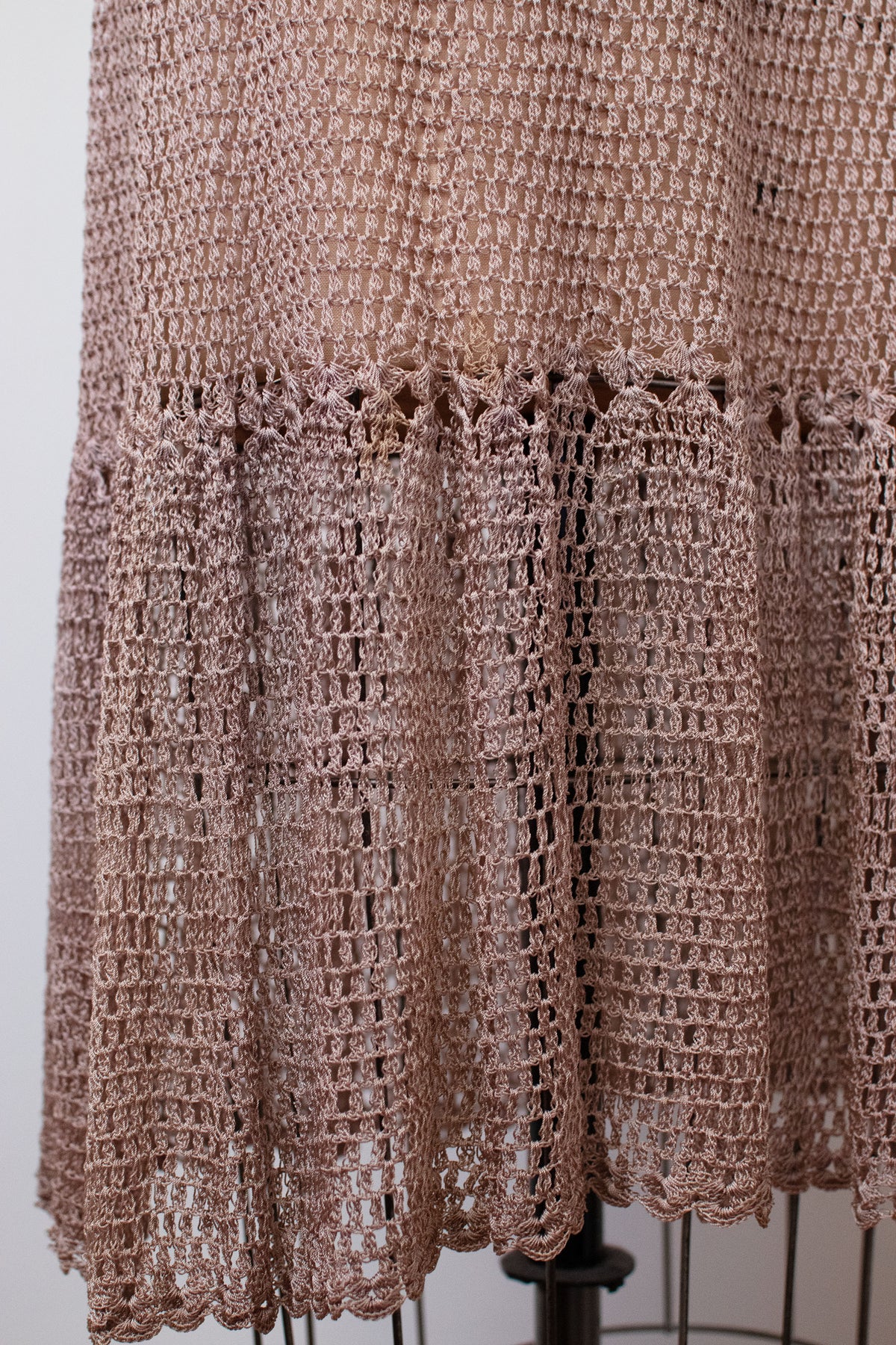 1930s Crochet Dress