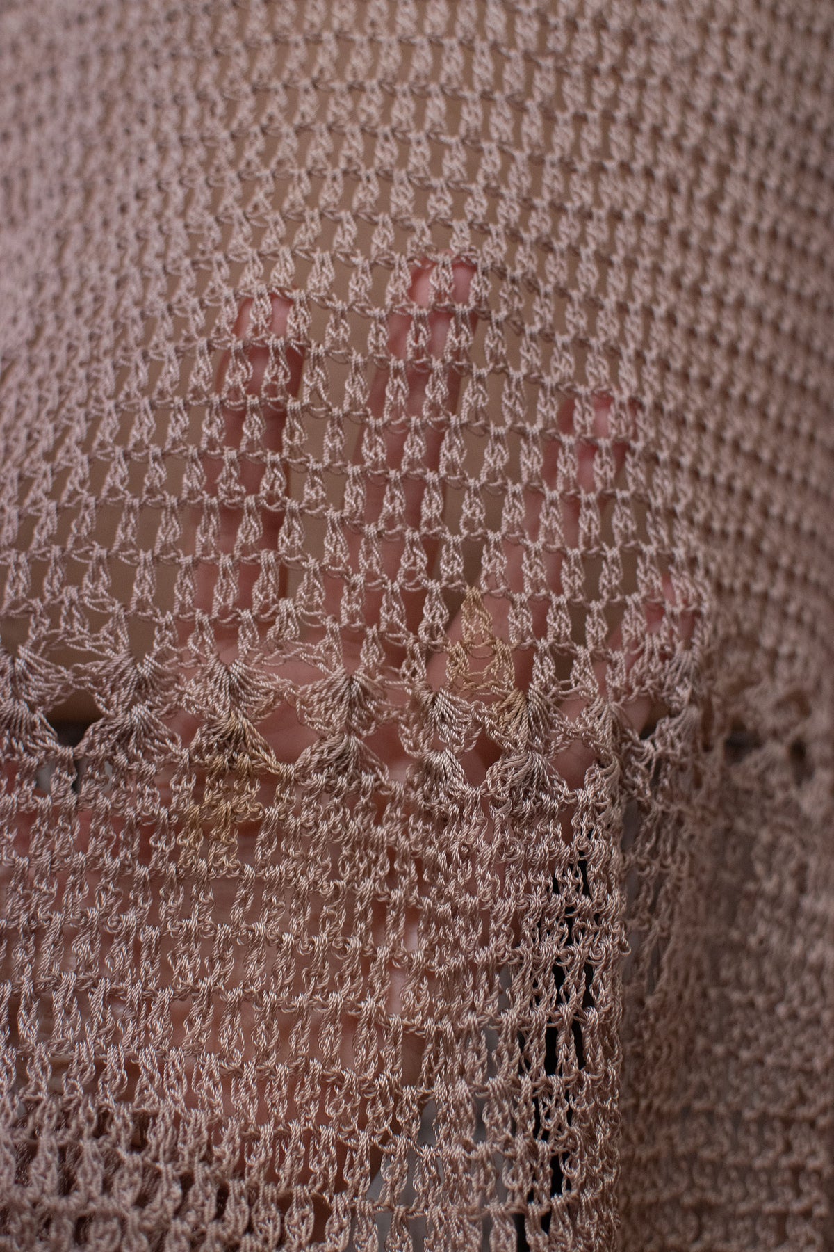 1930s Crochet Dress