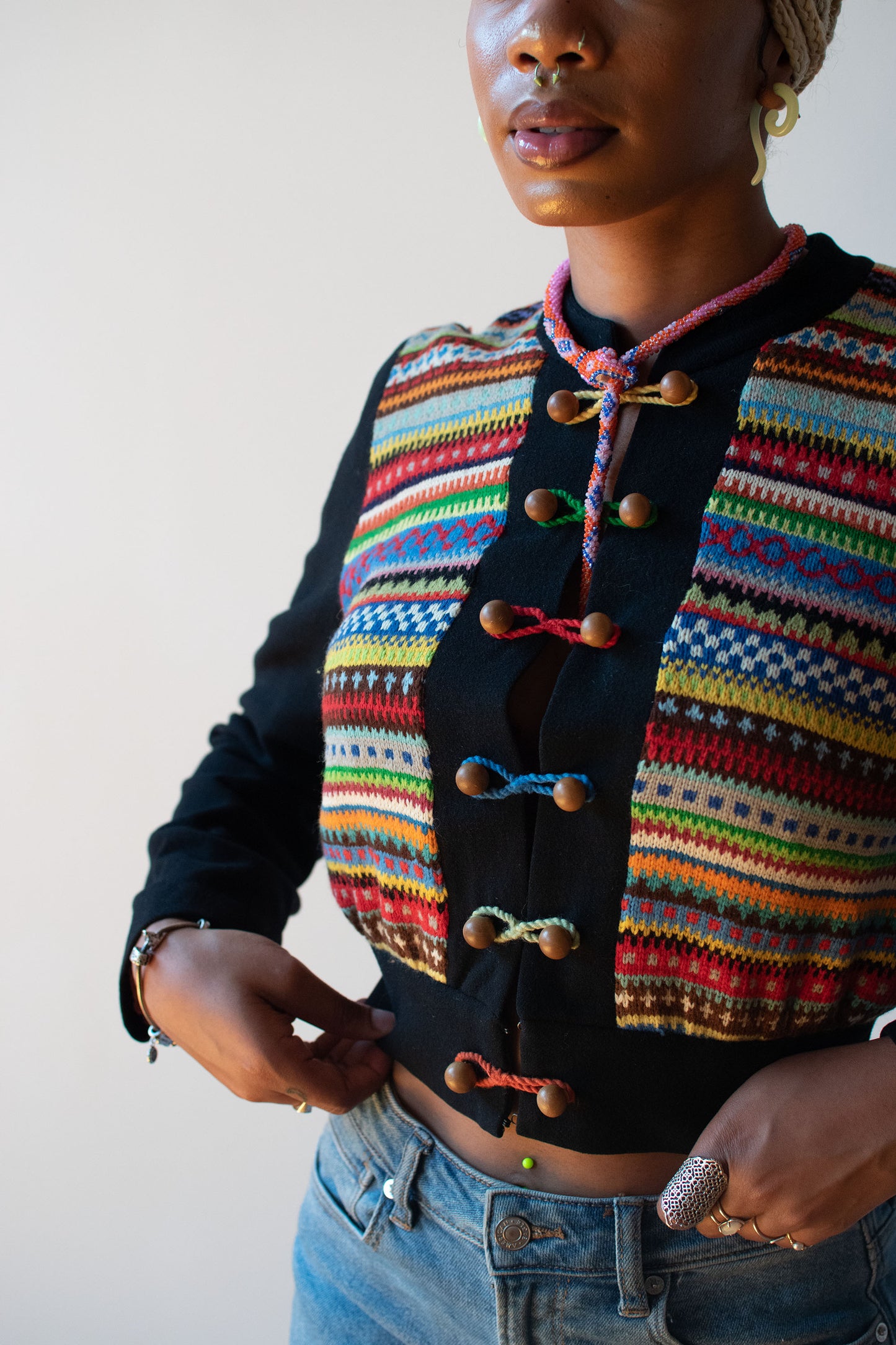 1940s Fair Isle Jacket