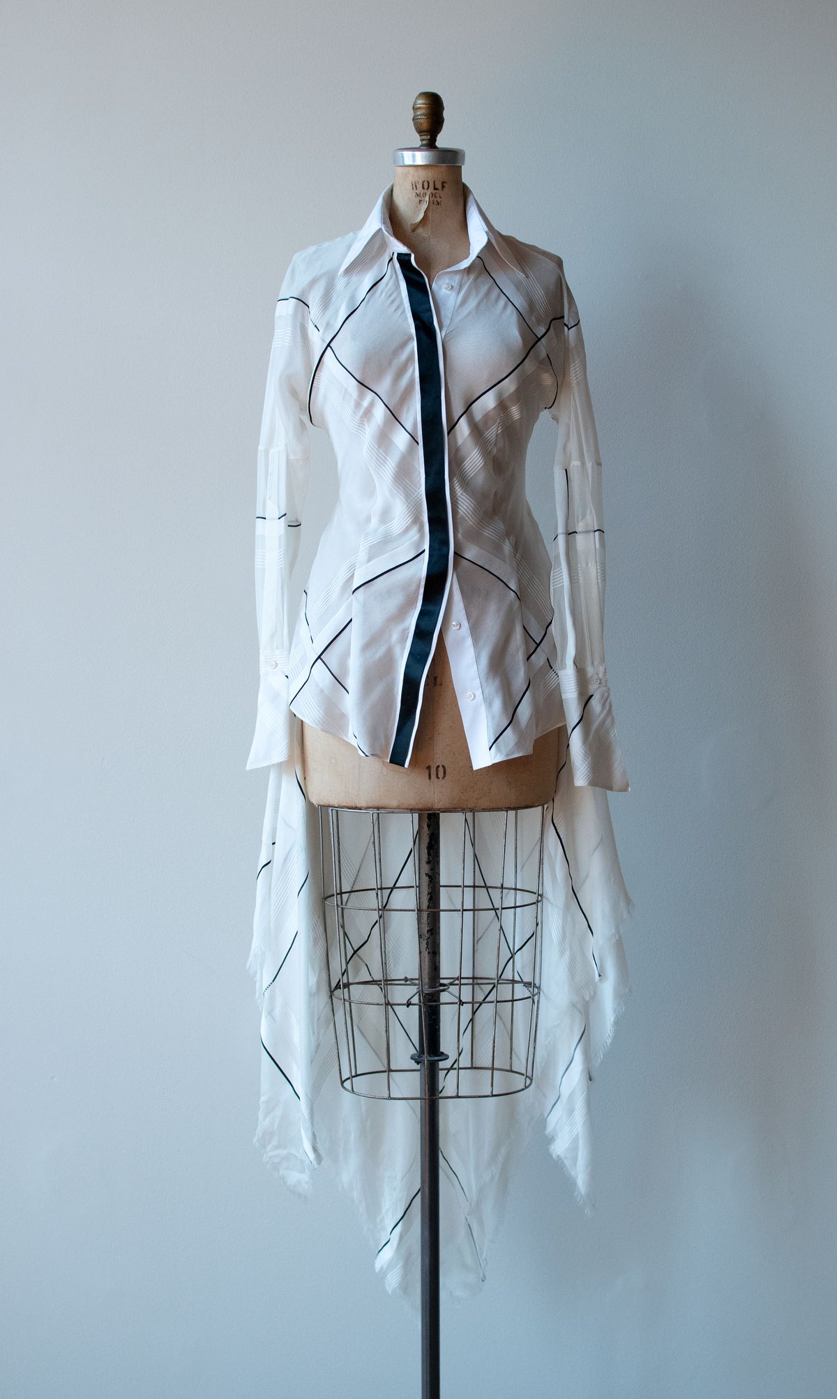 Trained Silk Shirt | Gianfranco Ferré