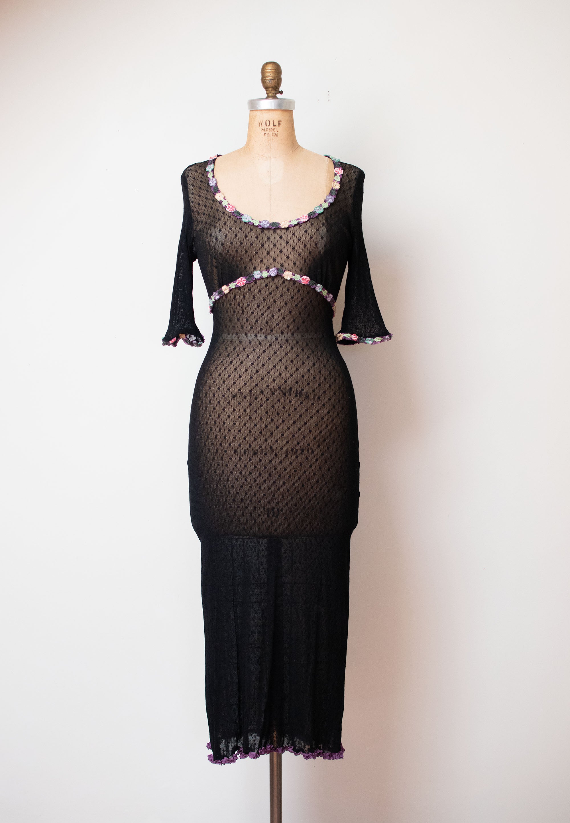 1990s Mesh Net Dress | Betsey Johnson – Female Hysteria Vintage