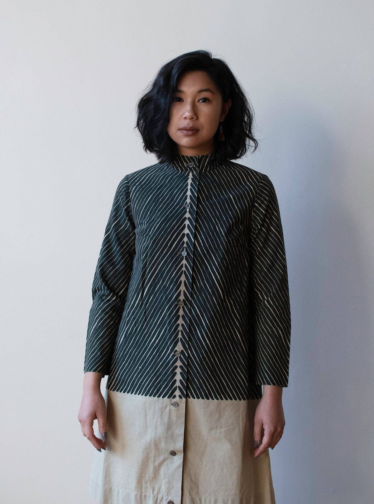 Beige Printed Dress | Marimekko