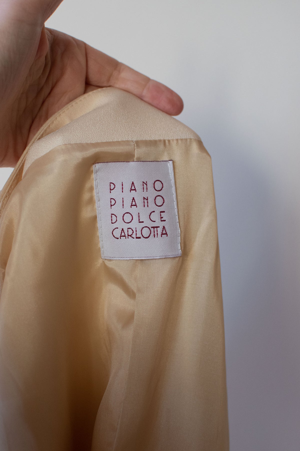 1980s Cream Blazer
