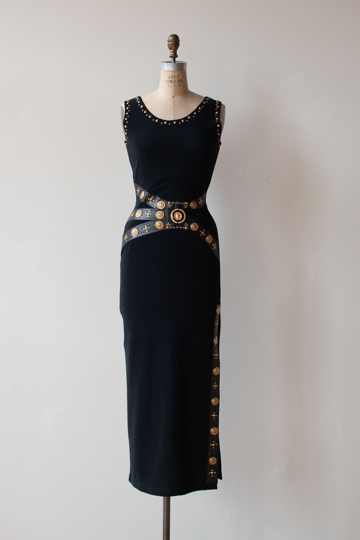 1990s Studded Dress