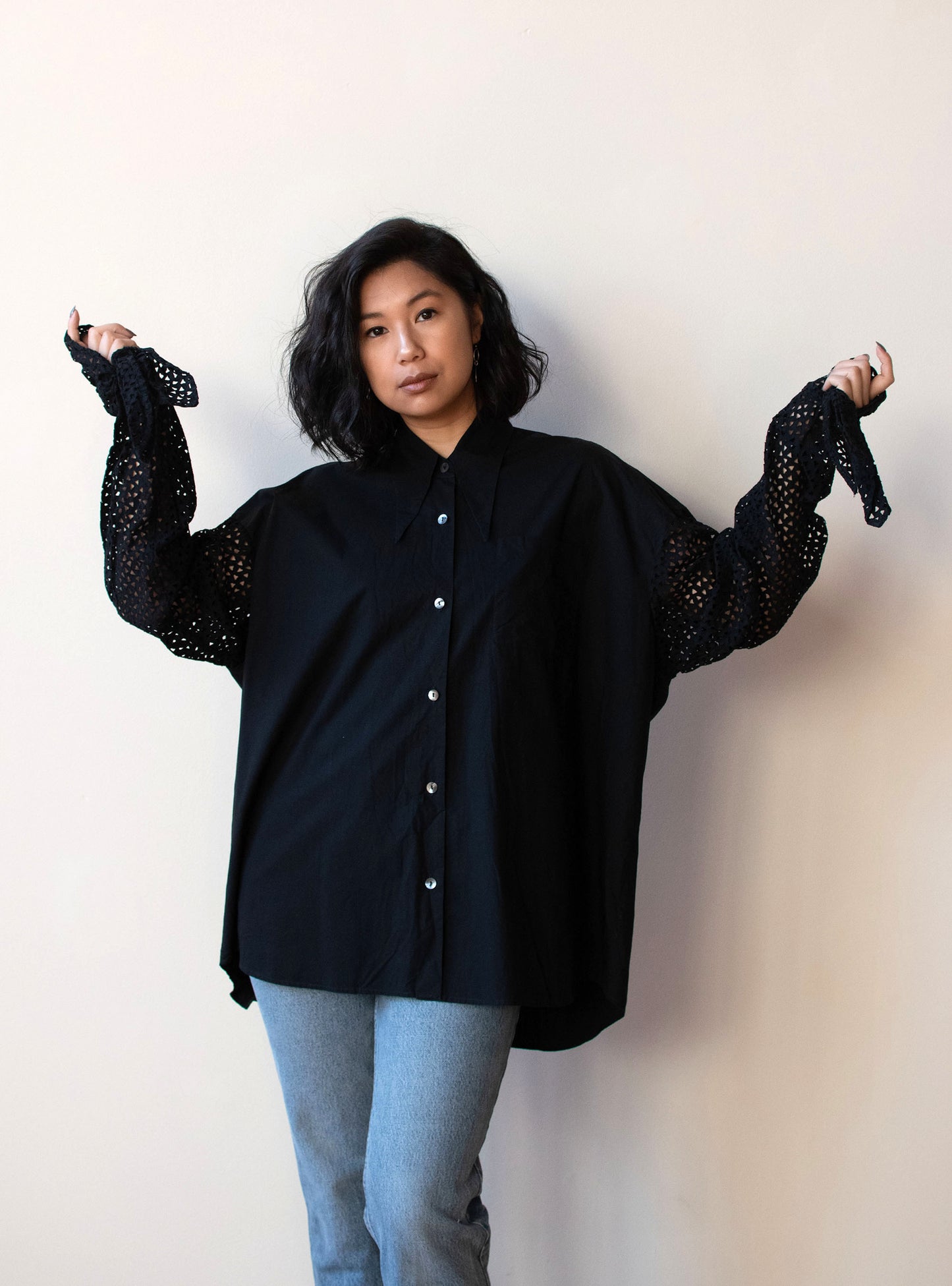 Black Shirt | Romeo Gigli