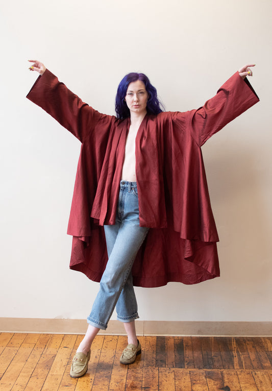 Romeo Gigli Silk Evening Coat | A Virtual Affair