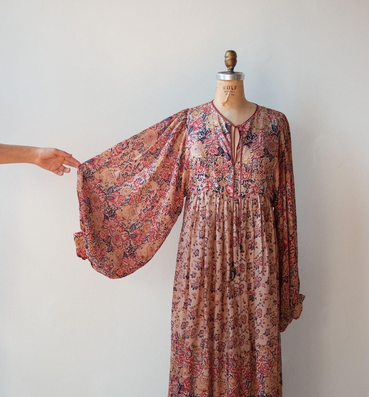 1970s Silk Dress | Phool