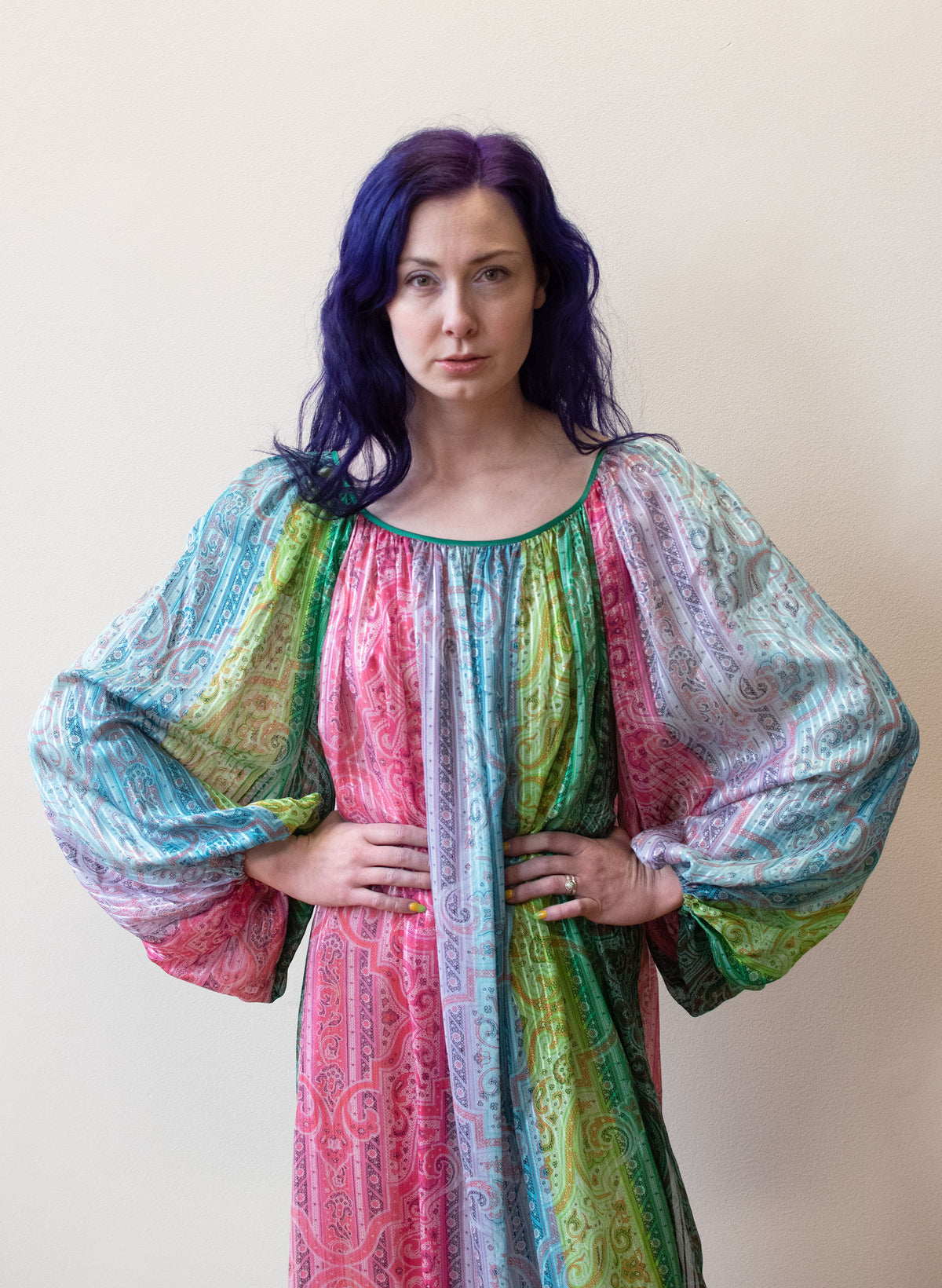 Christian Rupert Silk Dress | A Virtual Affair
