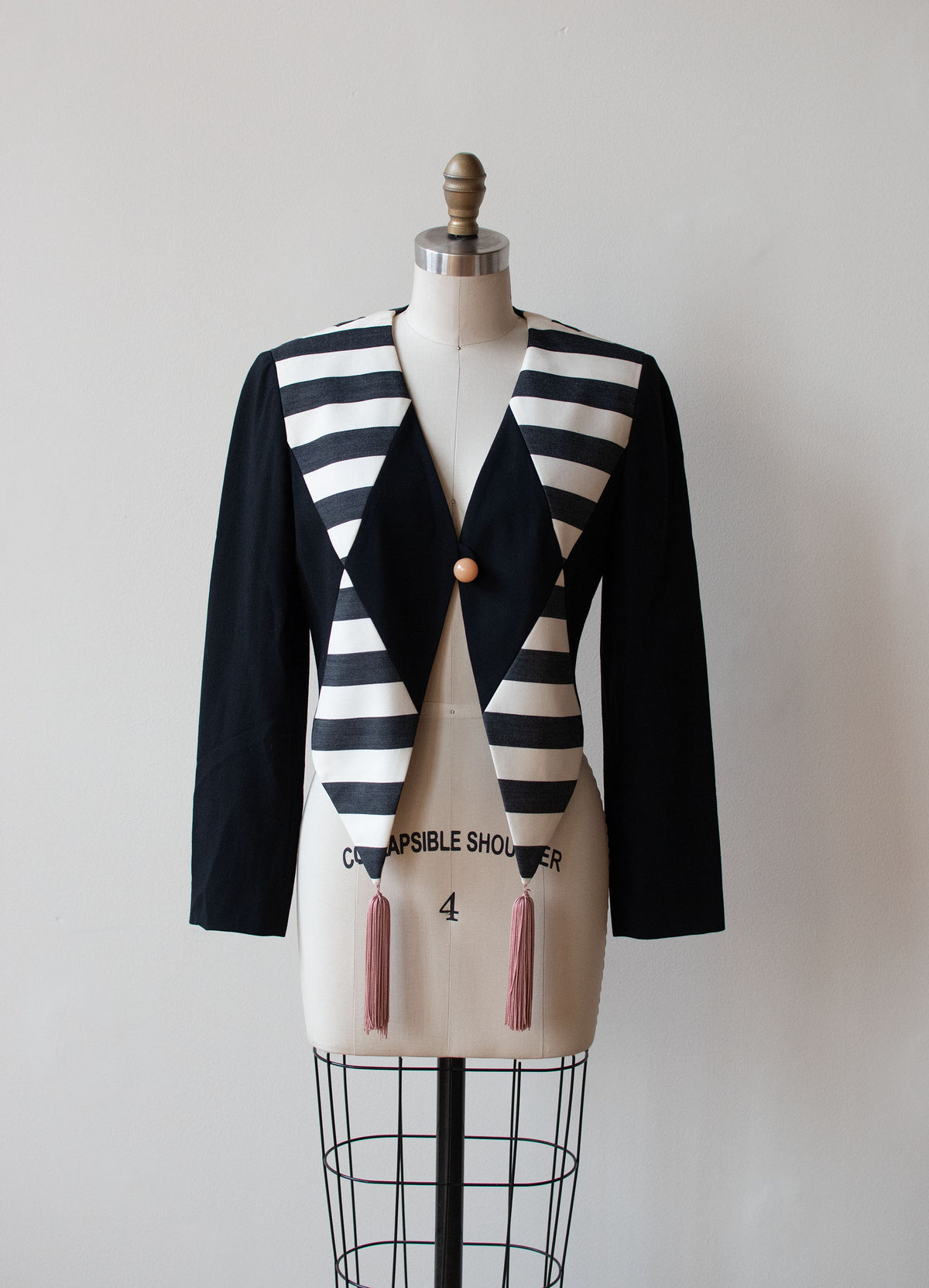 1990s Harlequin Jacket | Moschino Cheap & Chic