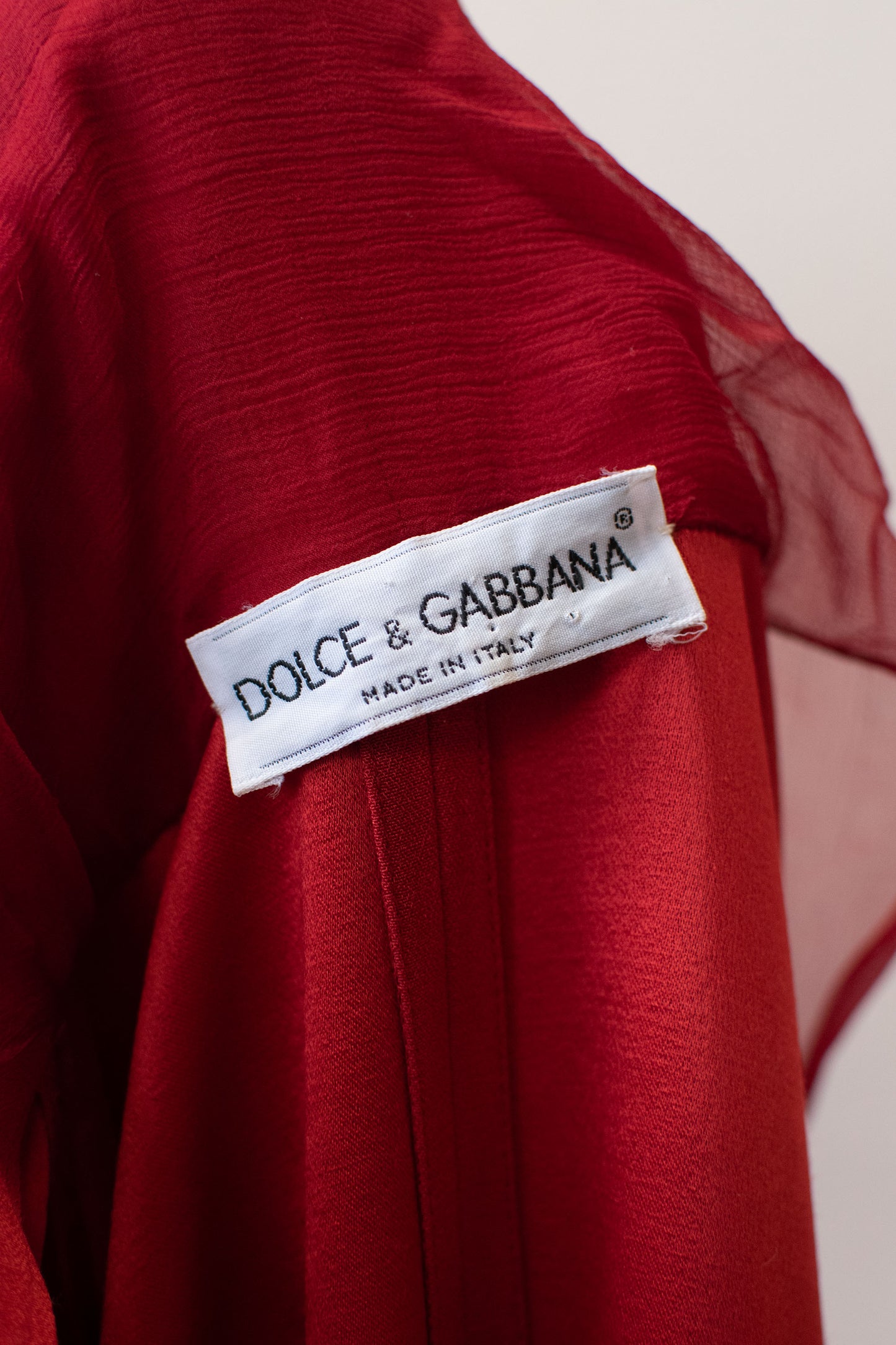 Red Jacket | Dolce & Gabbana SS 1991