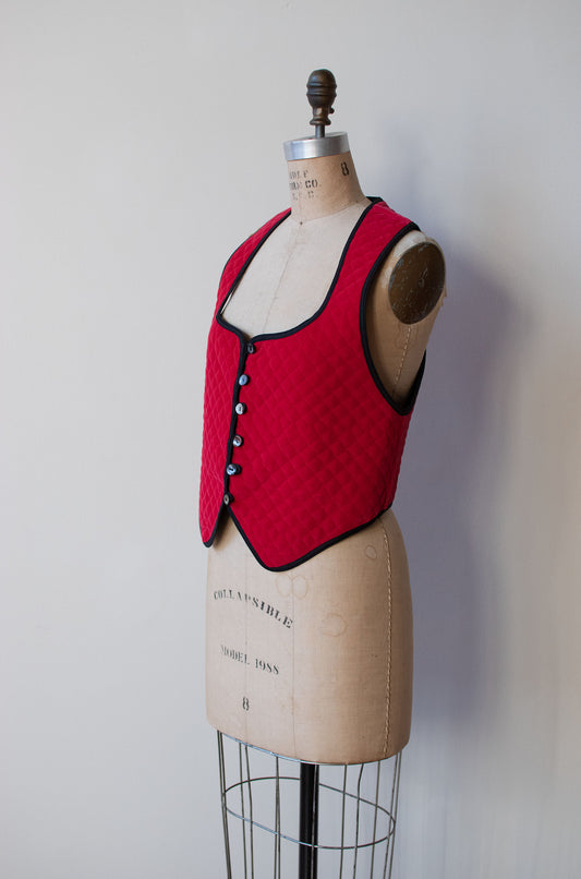 1990s Quilted Vest | Jan Barboglio