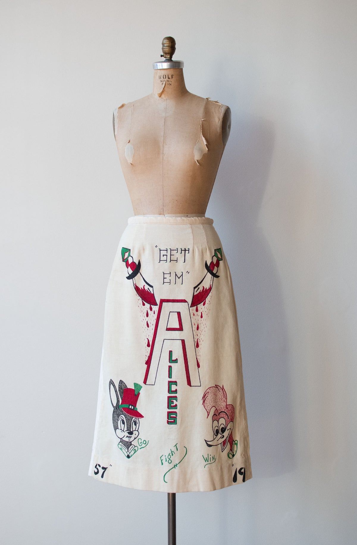 Senior Cord Skirt | 1957