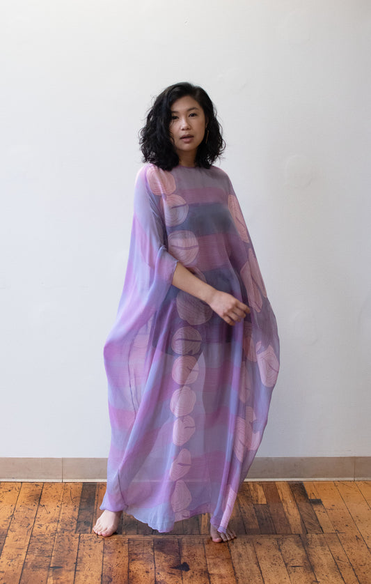 1970s Chiffon Caftan