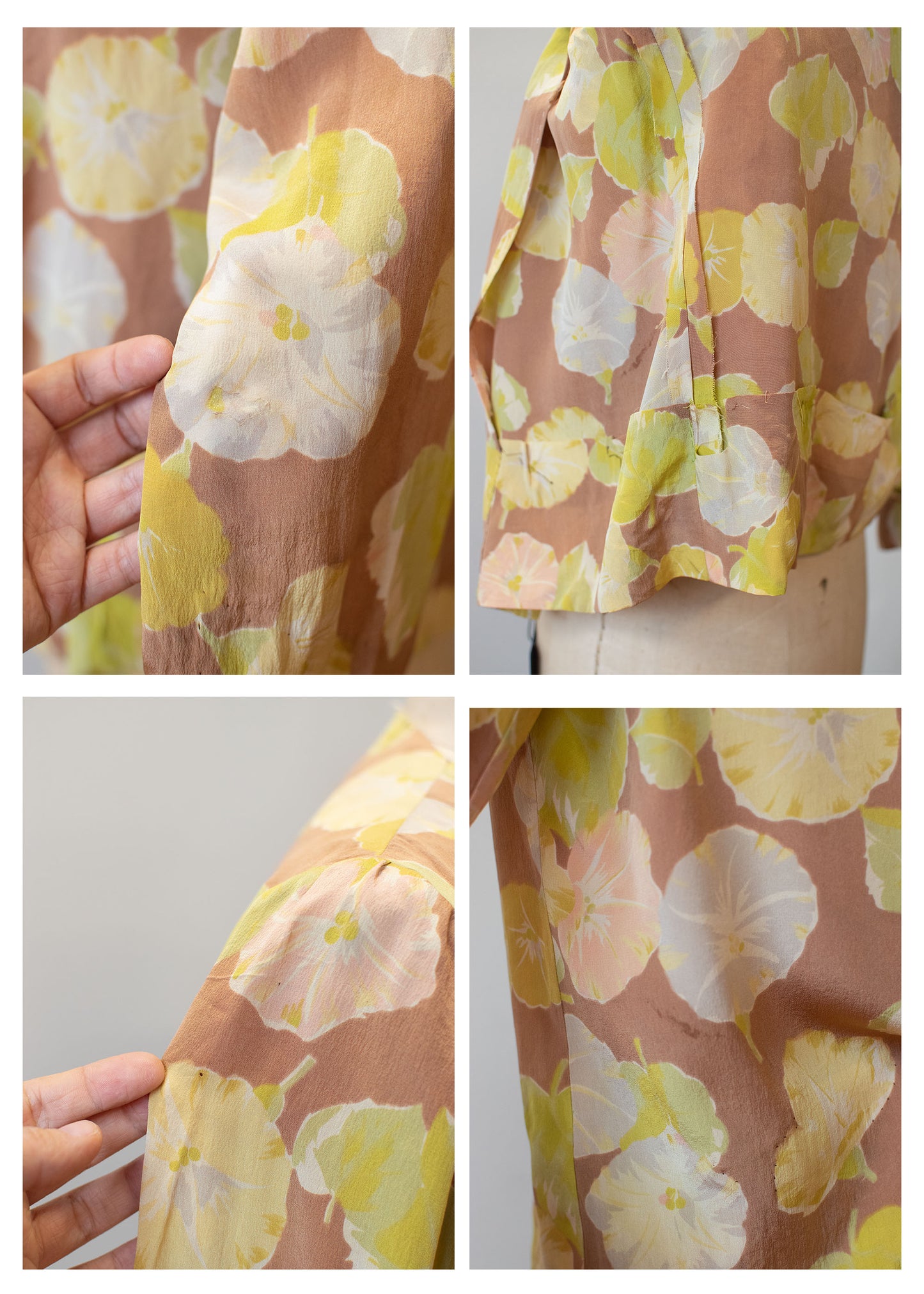 1930s Silk Beach Pajamas