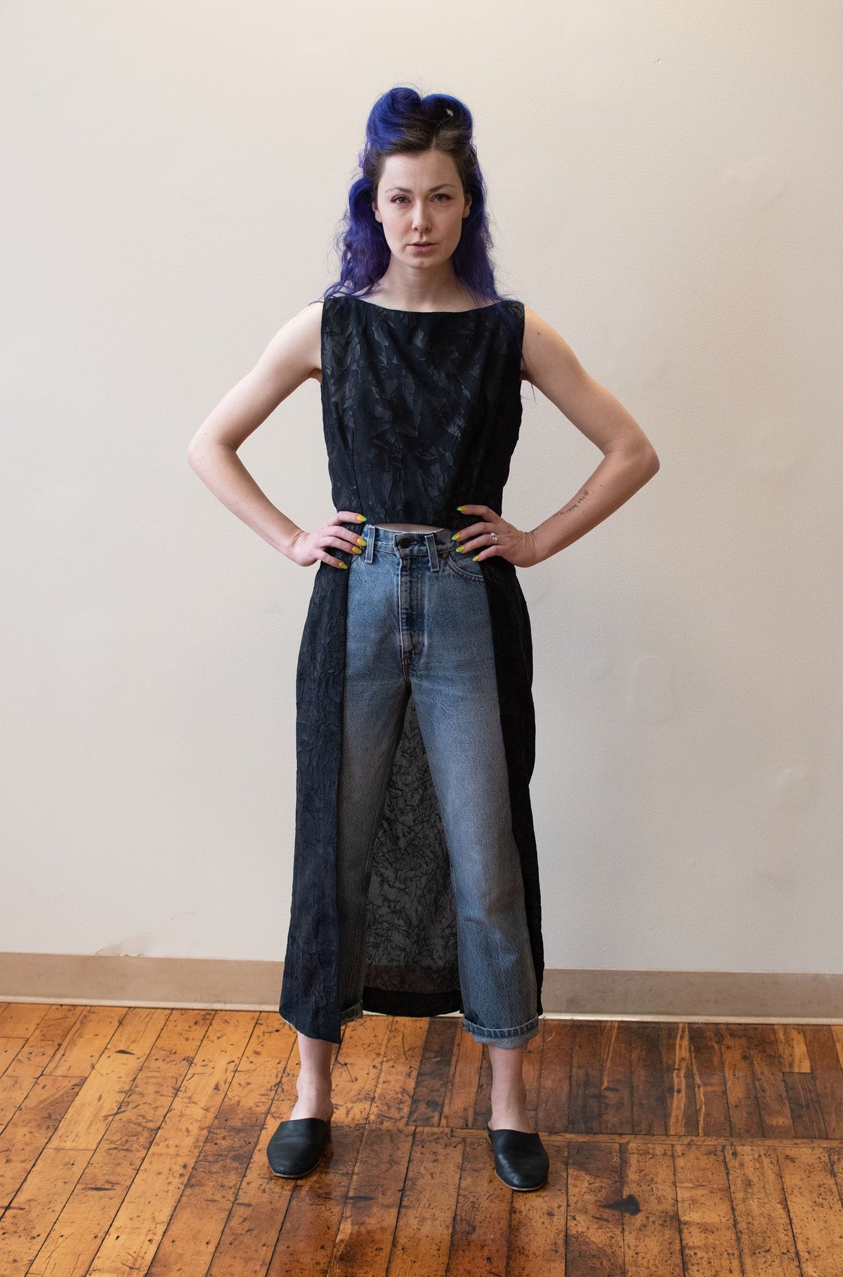 1990s Open Front Dress | Antonio Miro